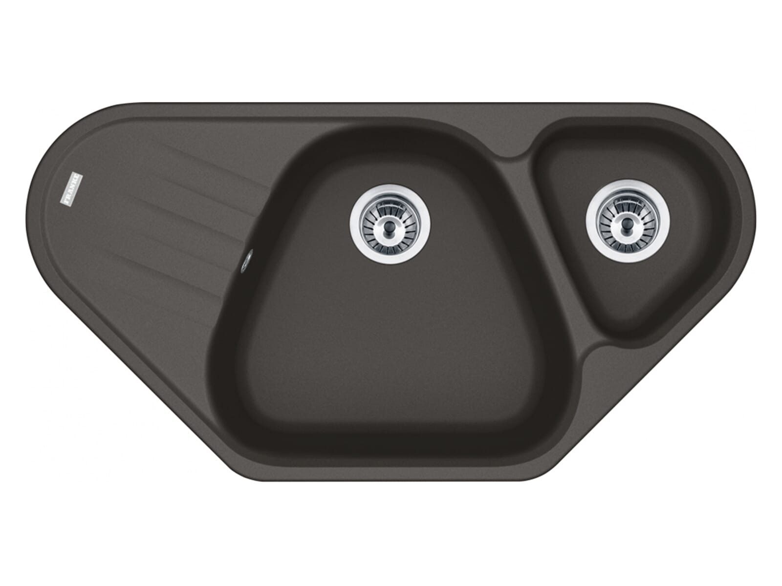 FRANKE Granitspüle, eckspüle, 96/50 cm, (1 St), aus Sanitized®