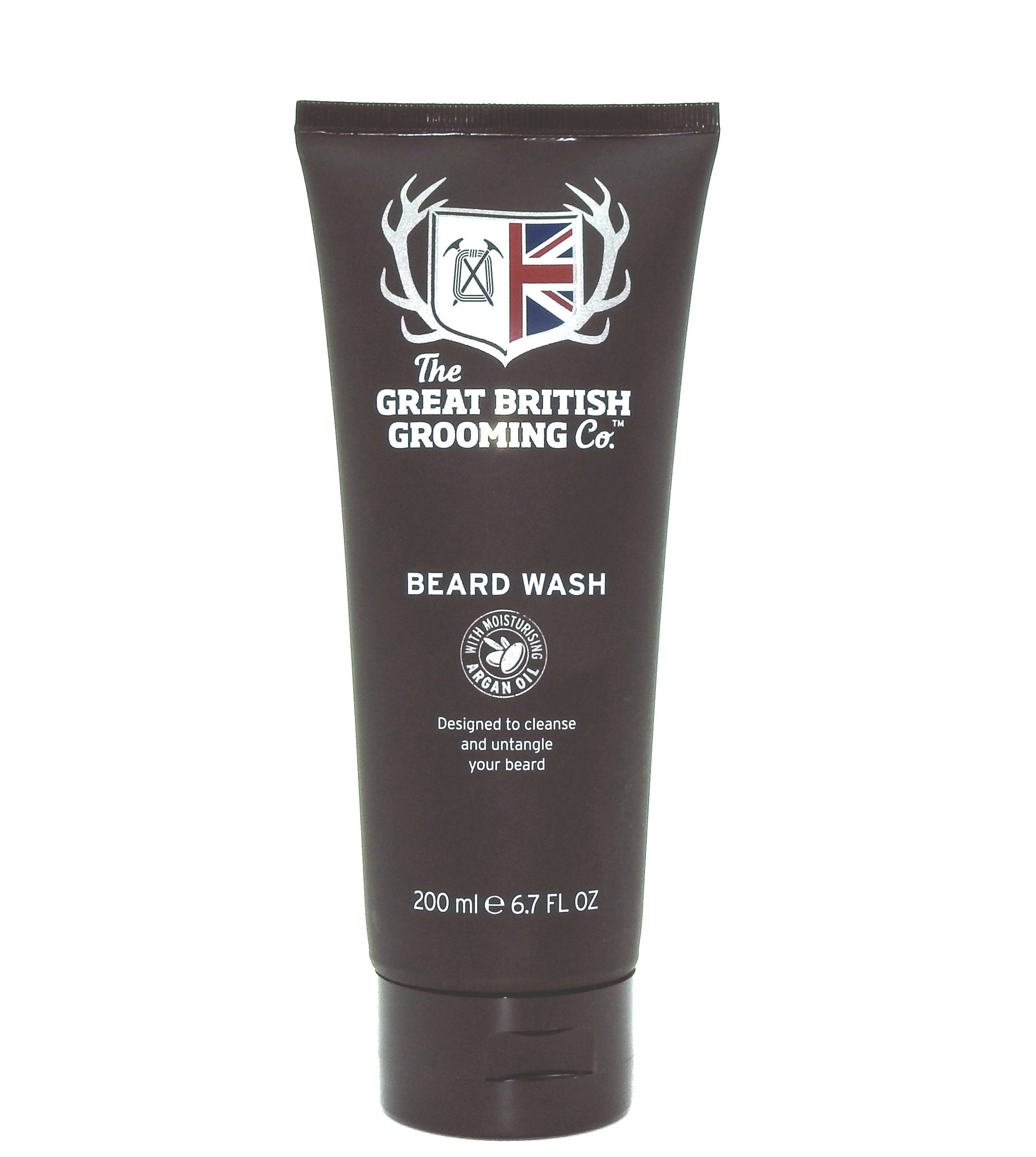 The Great British Grooming Co. Bartshampoo Beard Wash, Waschgel 200ml Beard  Wash Gel Männer Bartpflege