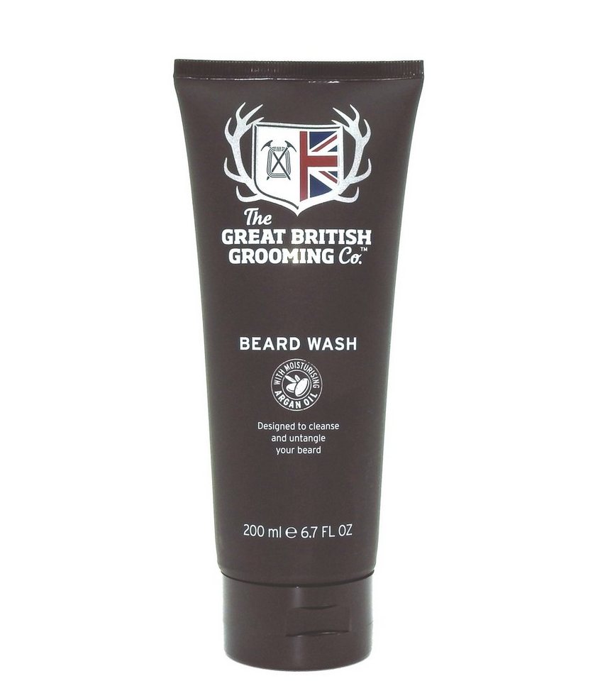 The Great British Grooming Co. Bartshampoo Beard Wash, Waschgel 200ml Beard  Wash Gel Männer Bartpflege