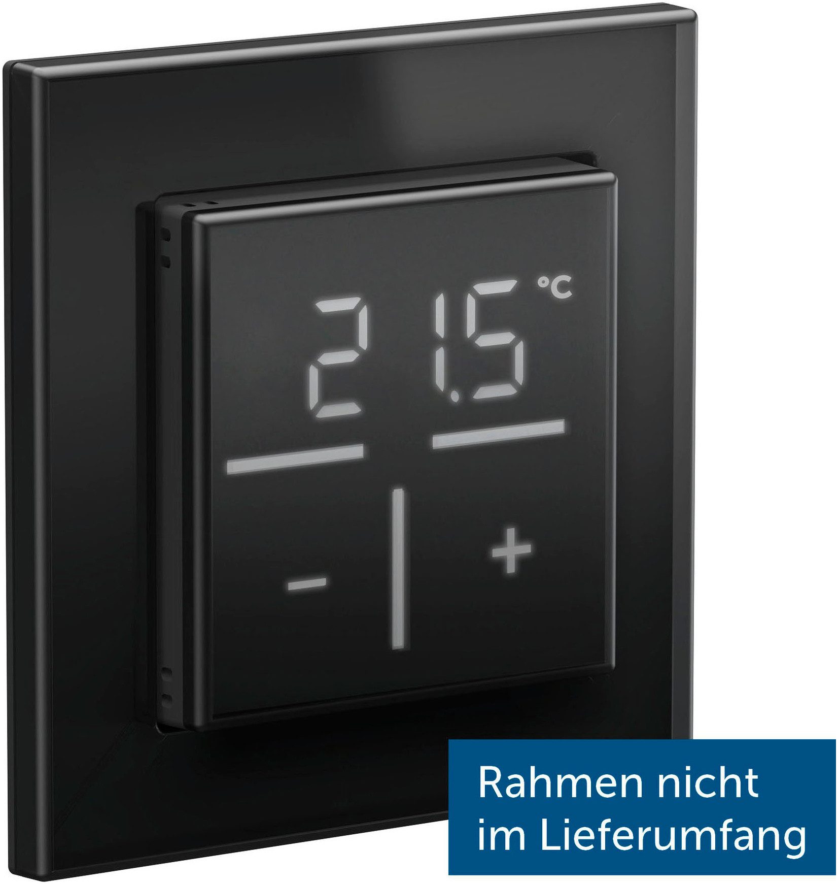 Homematic IP Glas-Wandthermostat mit CO2-Sensor Smart-Home-Zubehör