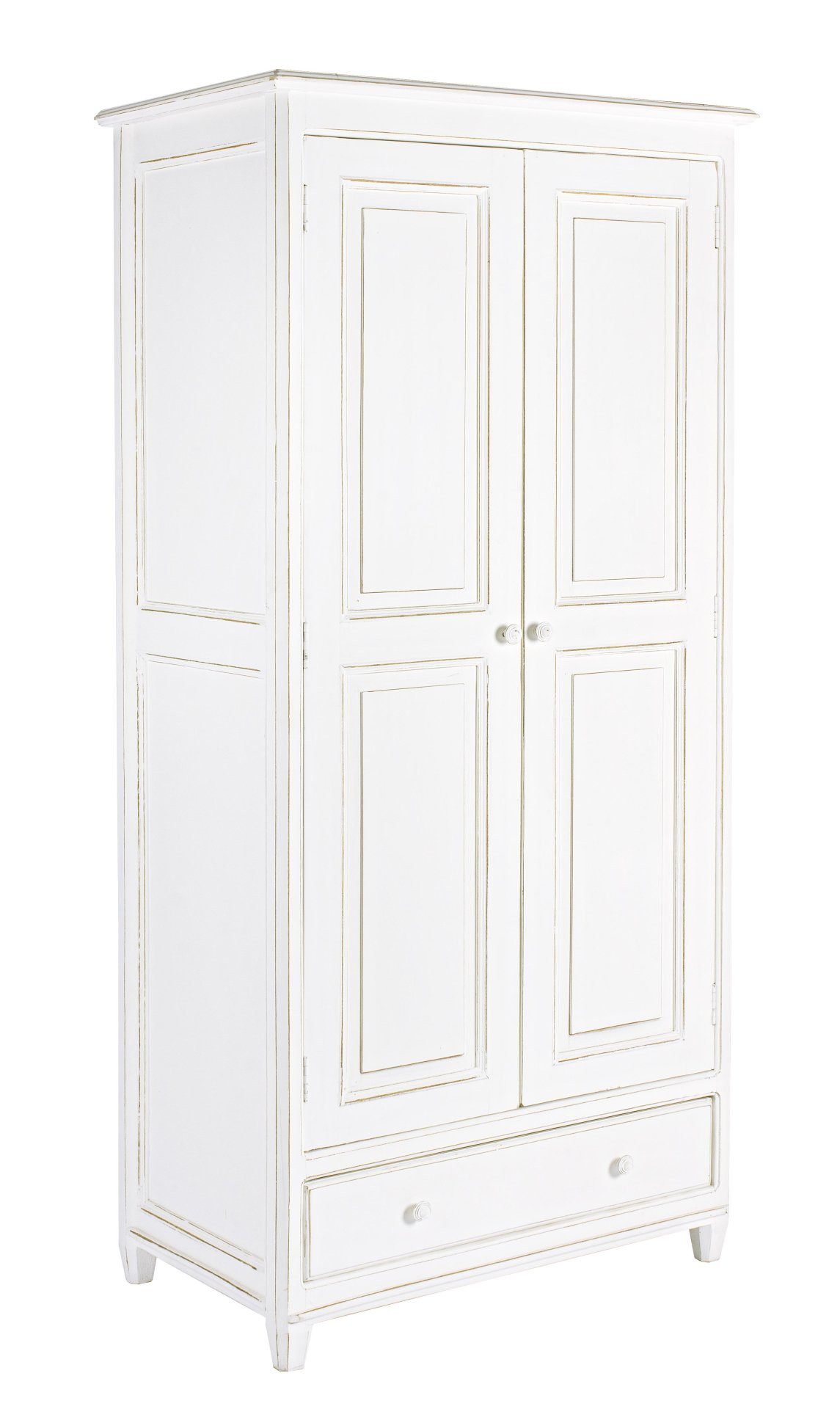 Bizzotto Kleiderschrank Colette aus Mangoholz, 90 cm