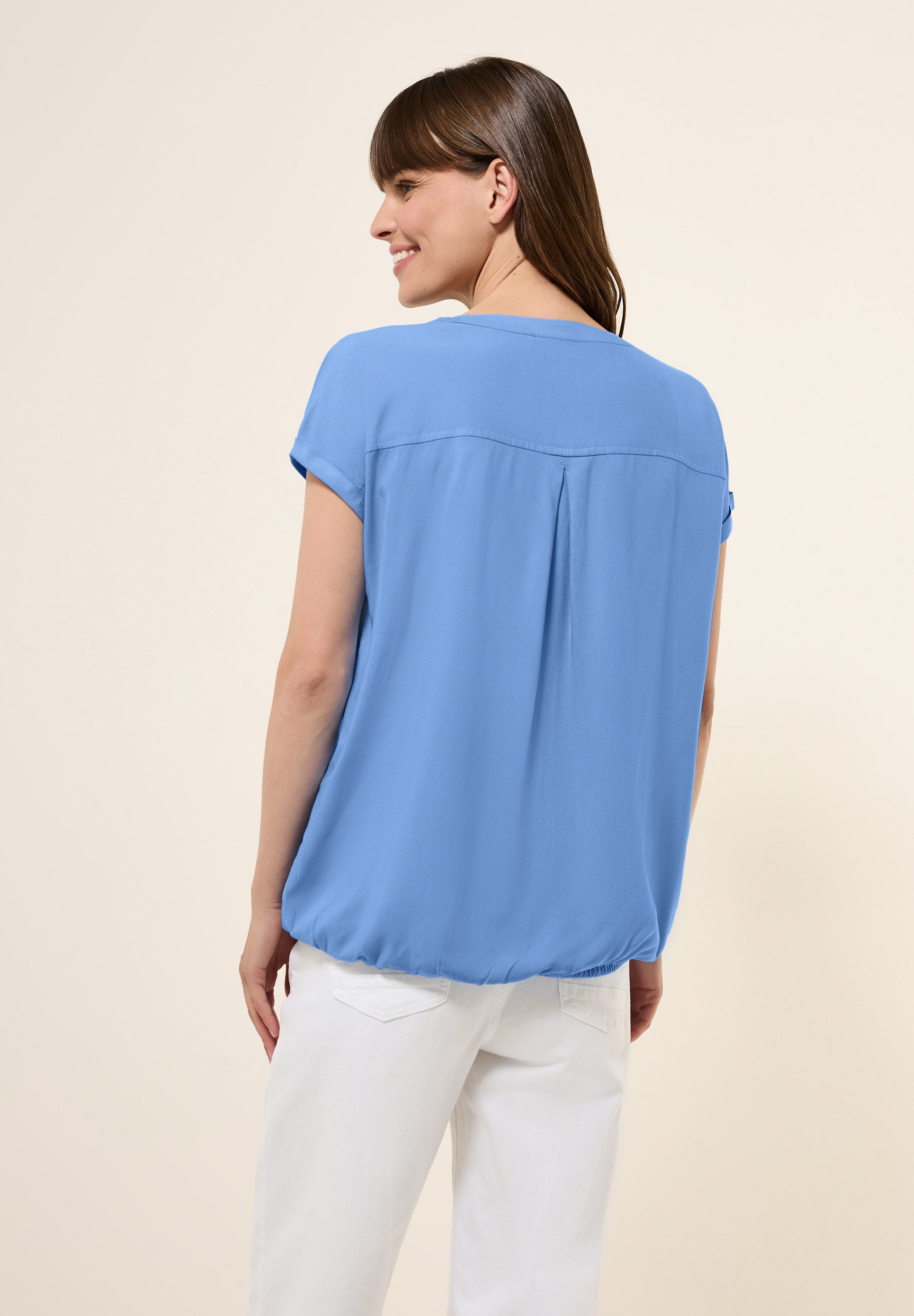CECIL Shirtbluse mit elastischem Bund günstig online kaufen
