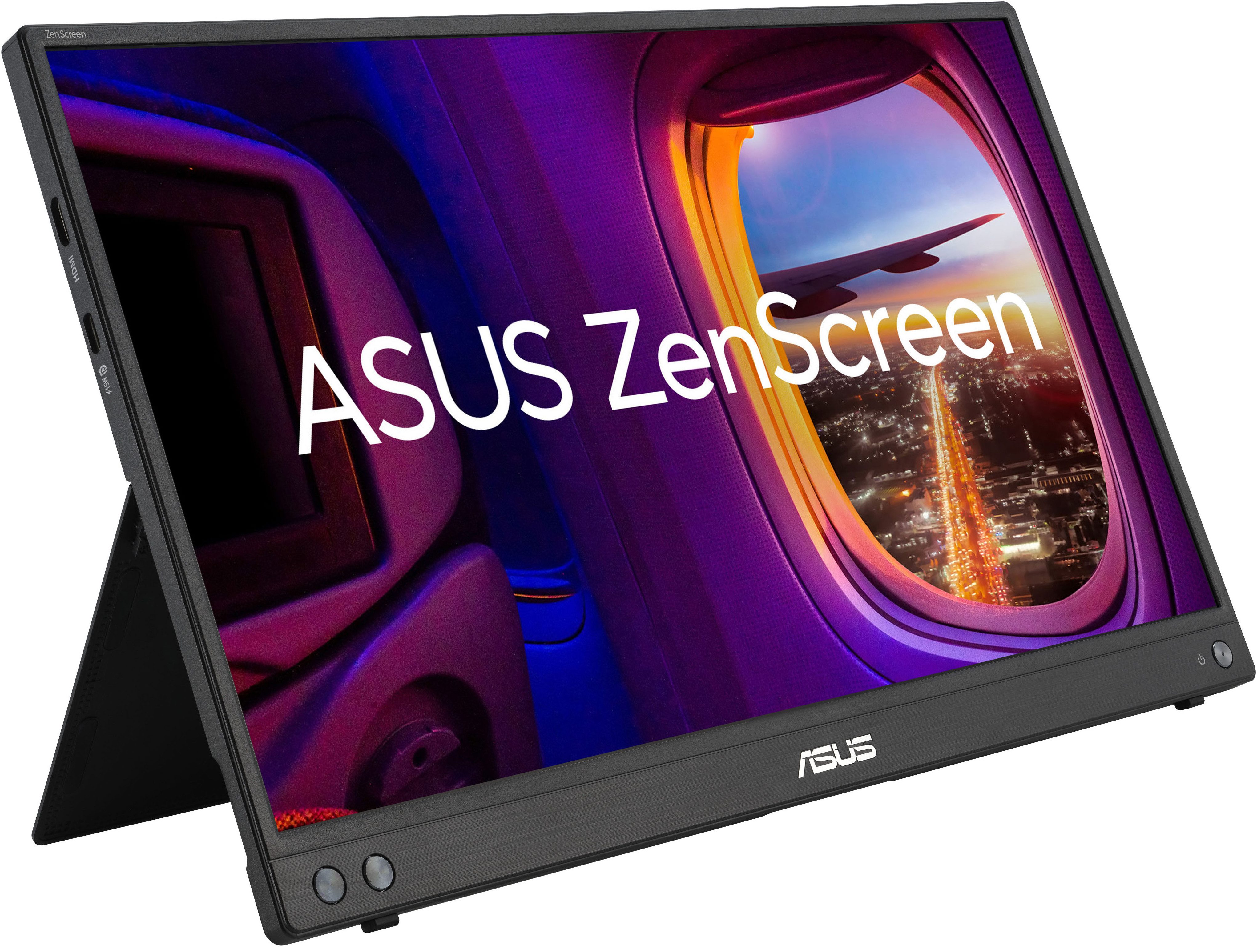 Asus MB16AHV Portabler Monitor (40 cm/16 ", 1920 x 1080 px, Full HD, 5 ms Reaktionszeit, 60 Hz, IPS)