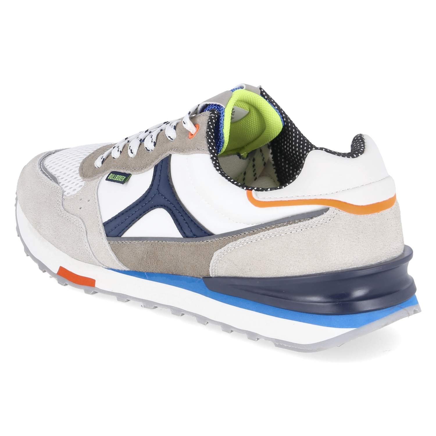 Bullboxer Bullboxer 7XC0040101 1100 Herren Leder & Textil white Sneaker