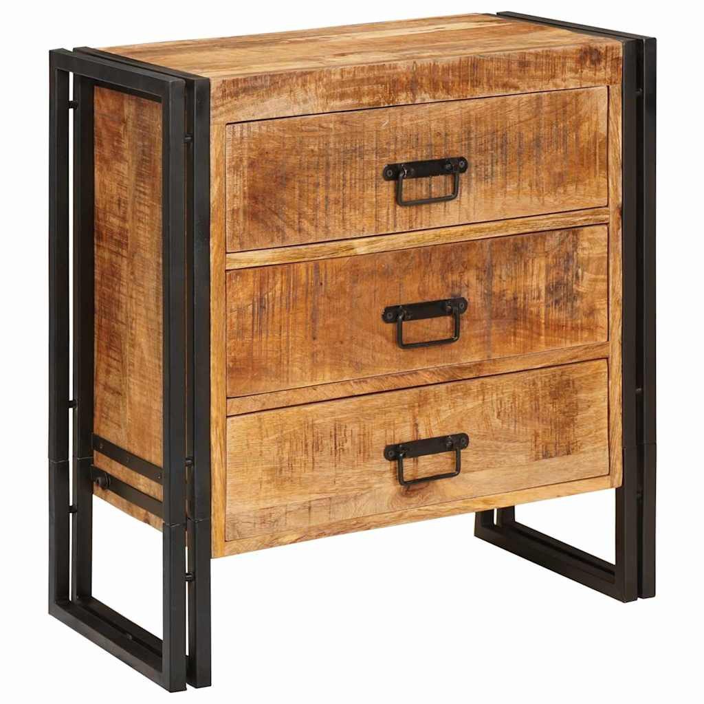 vidaXL Sideboard Sideboard mit Schubladen Braun 66 x 33 x 70 cm Massivholz günstig online kaufen