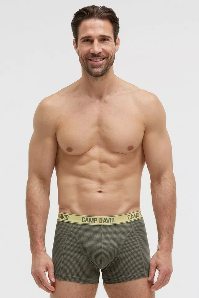 camp david Boxershorts Set: (2-St) mit All Over Print
