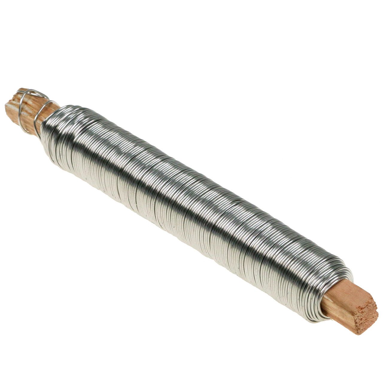 Basteldraht Floristikwire Edelstahl 0,65mm 100g - Bindedraht für Dekorationen