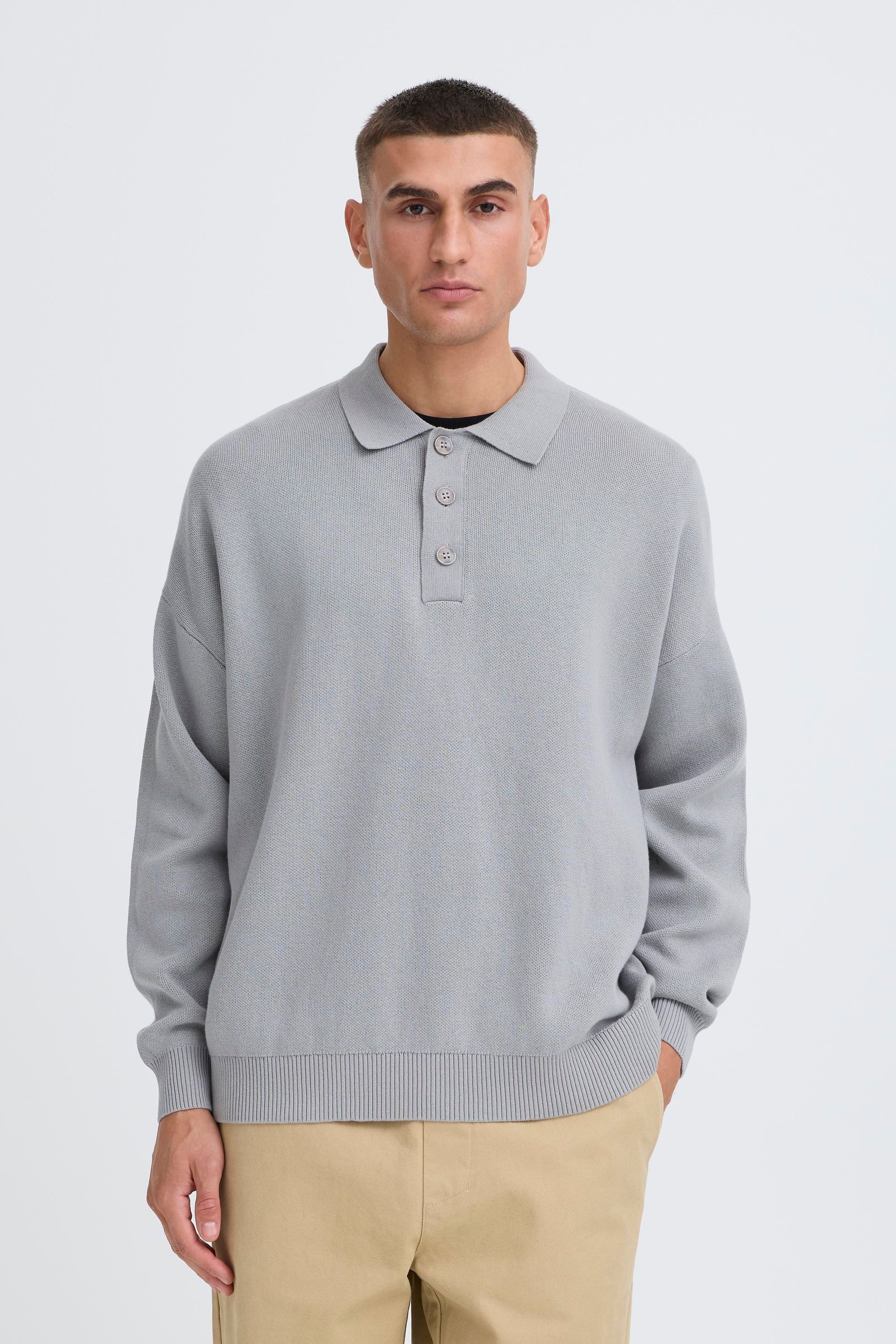 !Solid Strickpullover SDNahim Schicker Strickpullover mit Polokragen günstig online kaufen