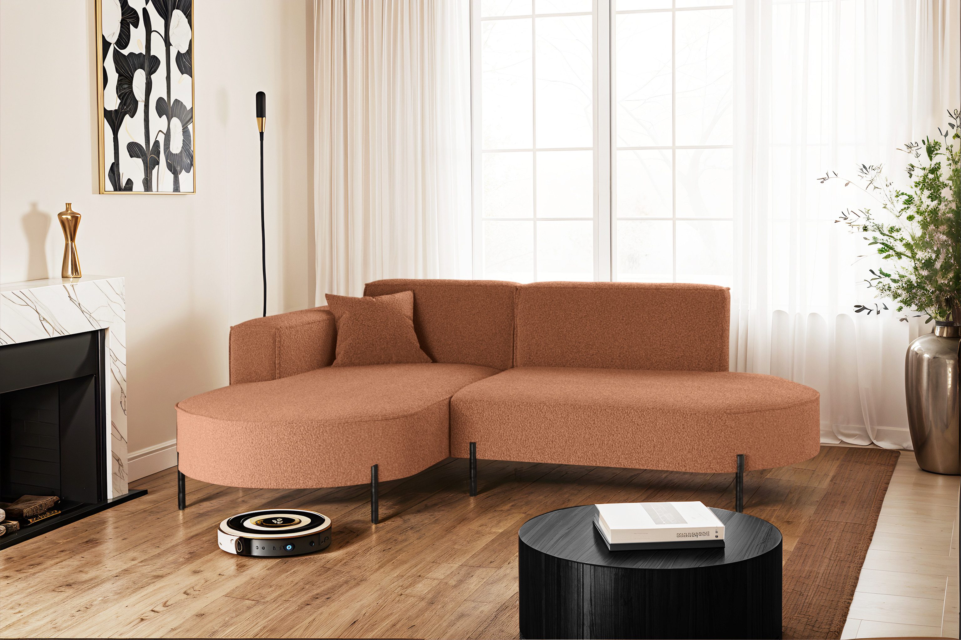 Kaiser Möbel Ecksofa Sofa L-Form Designer günstig online kaufen