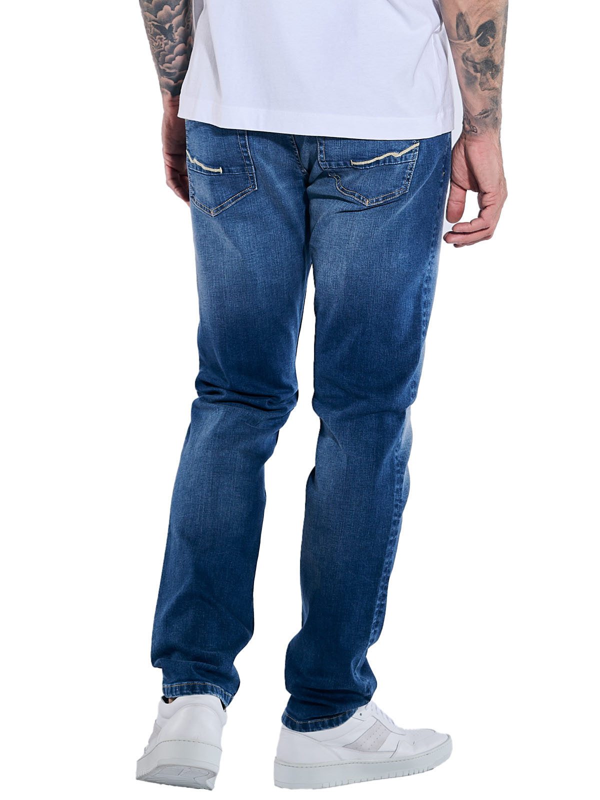 emilio adani Stretch-Jeans emilio adani Herren Super-Stretch-Jeans regular, günstig online kaufen