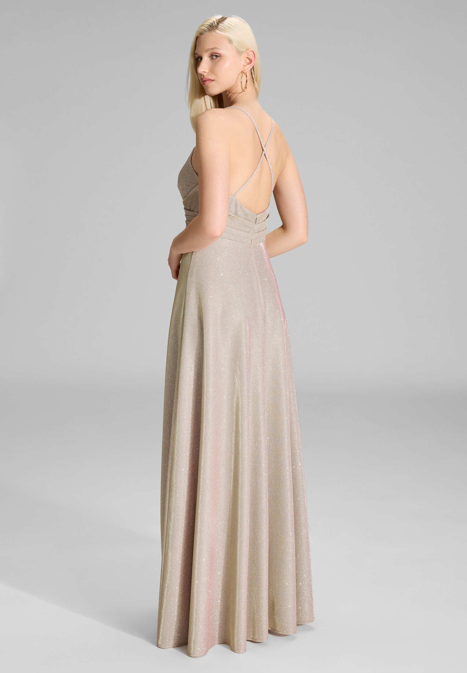 Hey Kyla Abendkleid - Abendkleid mit Schimmereffekt Taillierter Schnitt mit günstig online kaufen