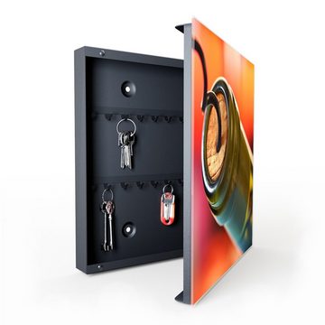 Primedeco Schlüsselkasten Magnetpinnwand mit Glasfront Korkenzieher aus Weinflasche (1 St)