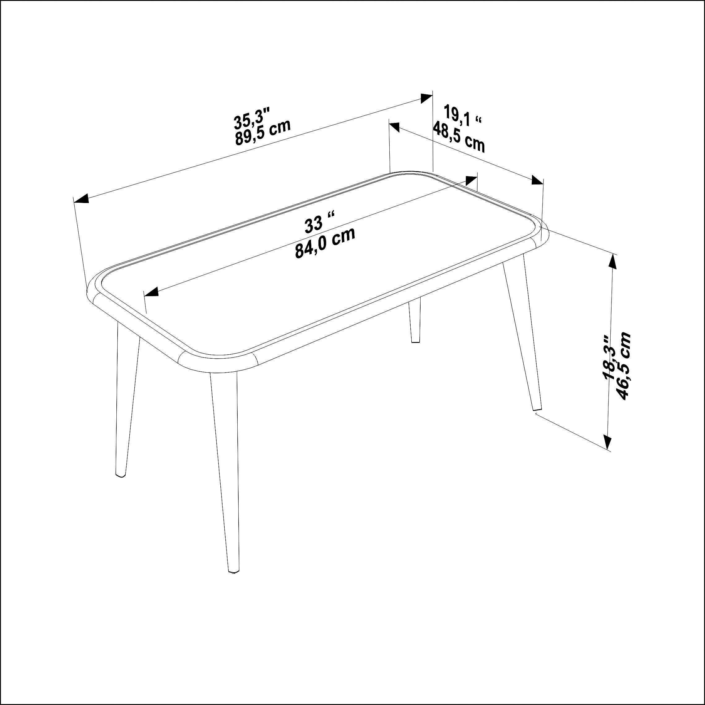 Decorotika Couchtisch Couchtisch Bohemia