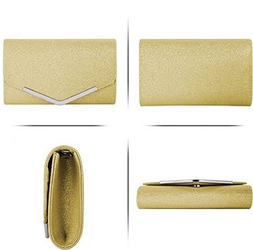 Coonoor Abendtasche Frauen Glitter Umschlag Clutch Tasche