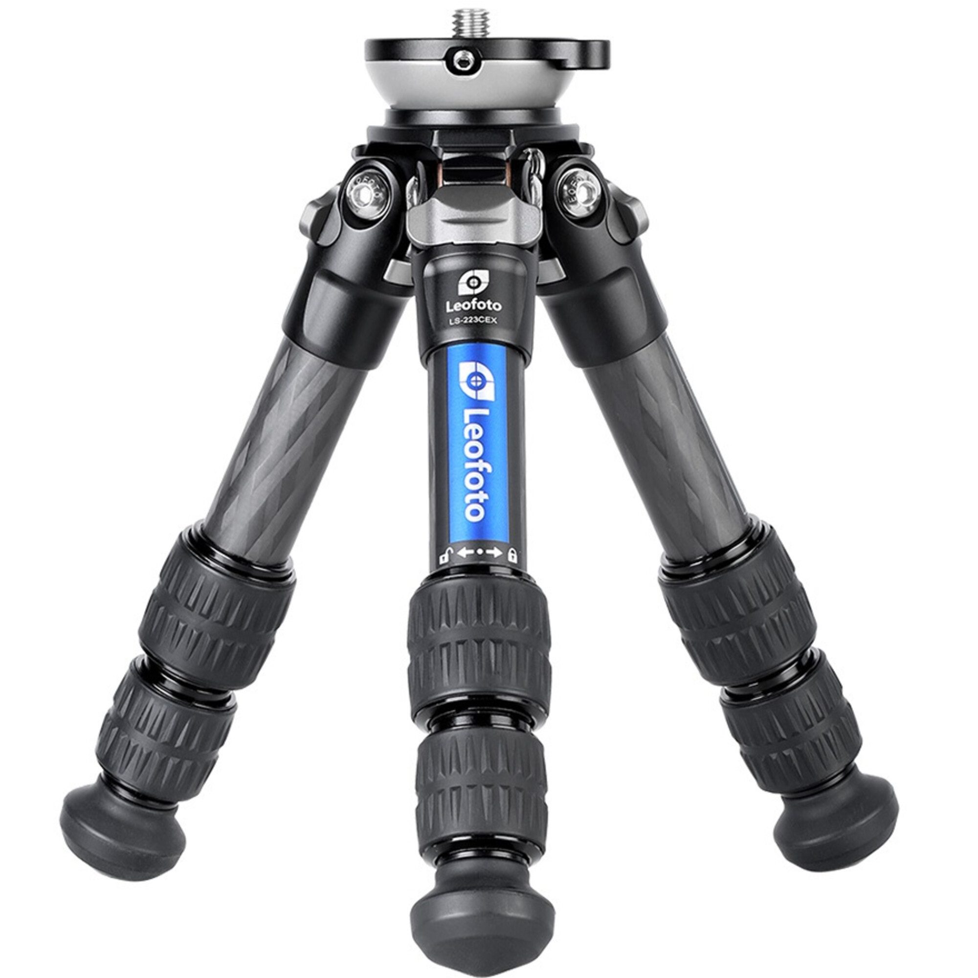 Leofoto Leofoto Carbon-Dreibeinstativ LS-223CEX Ranger mit Nivellierbasis Kamerastativ