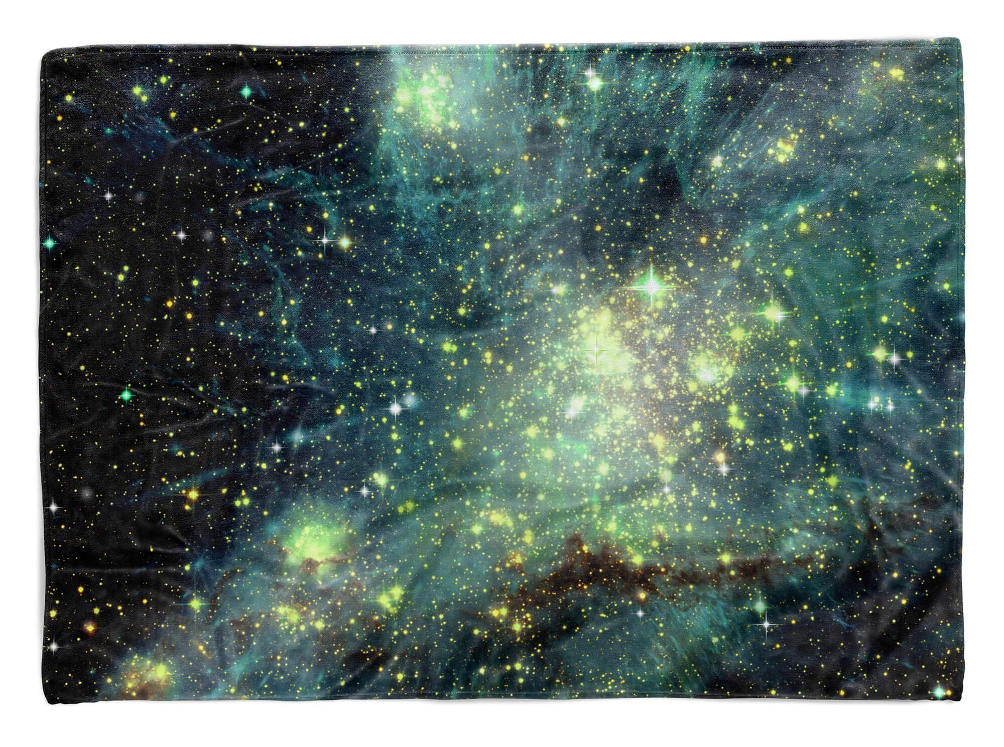 Handtücher Handtuch Strandhandtuch Saunatuch Kuscheldecke mit Fotomotiv Sterne Universum G, Baumwolle-Polyester-Mix (1-St), Handtuch