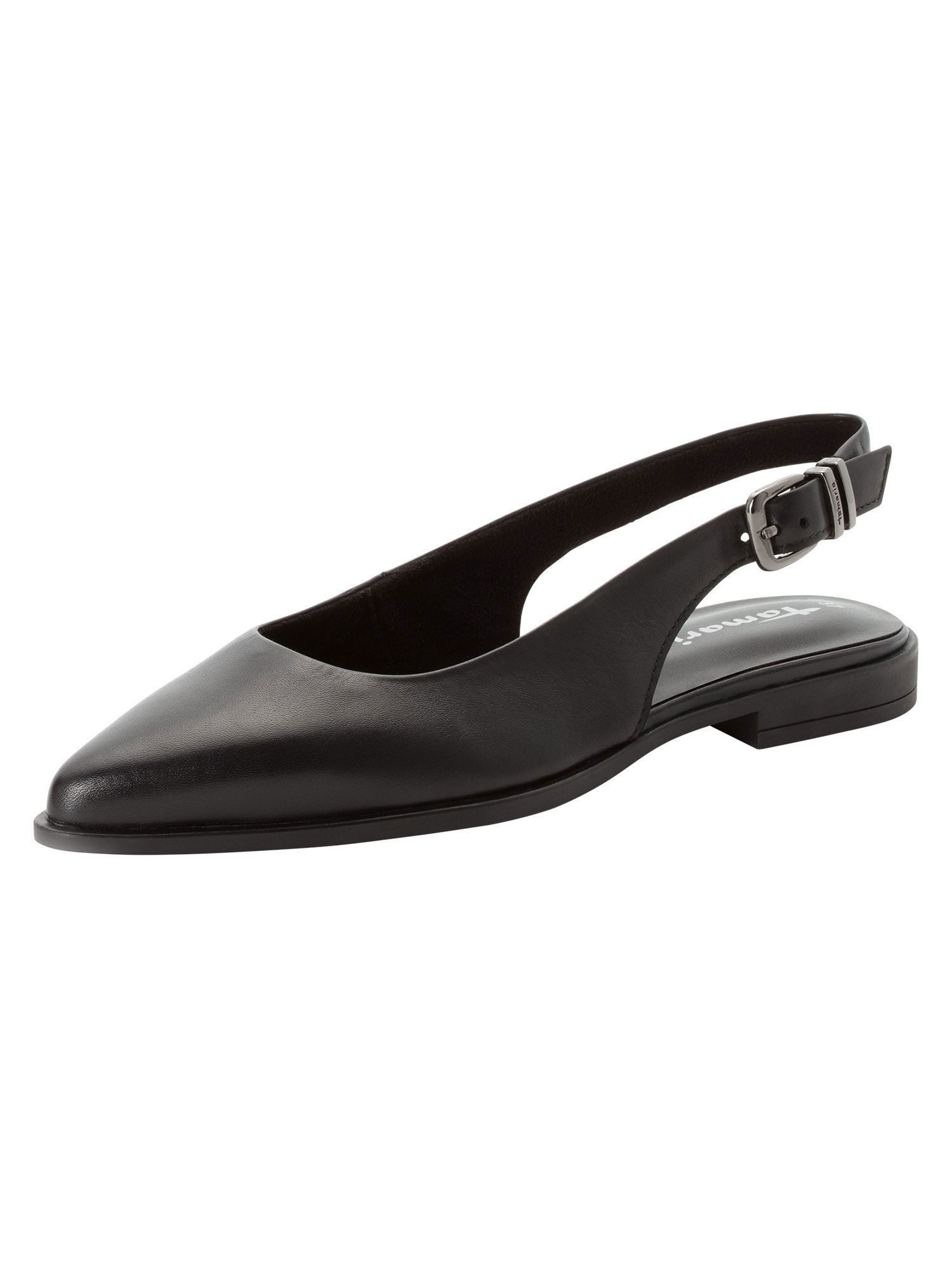 Tamaris TOUCH-IT aus Leder kein Absatz 1-29414-46 Slingpumps TOUCH-IT