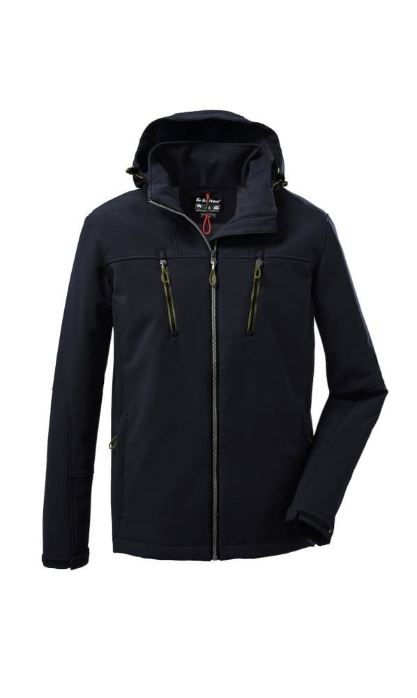Killtec Softshelljacke mit abzippbarer Kapuze (Fleecefutter, günstig online kaufen