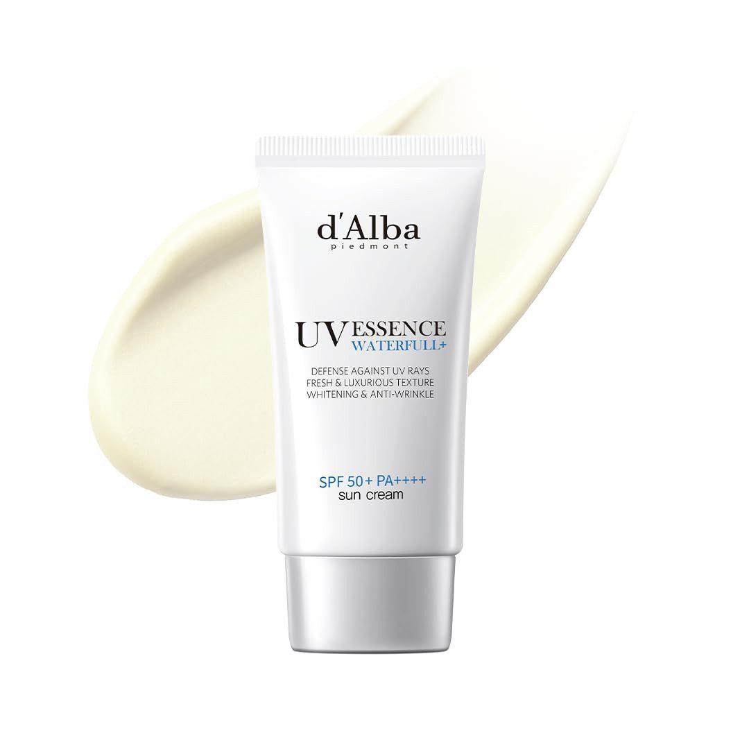d'Alba Gesichtspflege Italienischer weißer Trüffel Sunscreen Packung, Kombination aus Feuchtigkeitspflege und Sonnenschutz Rein & vegan