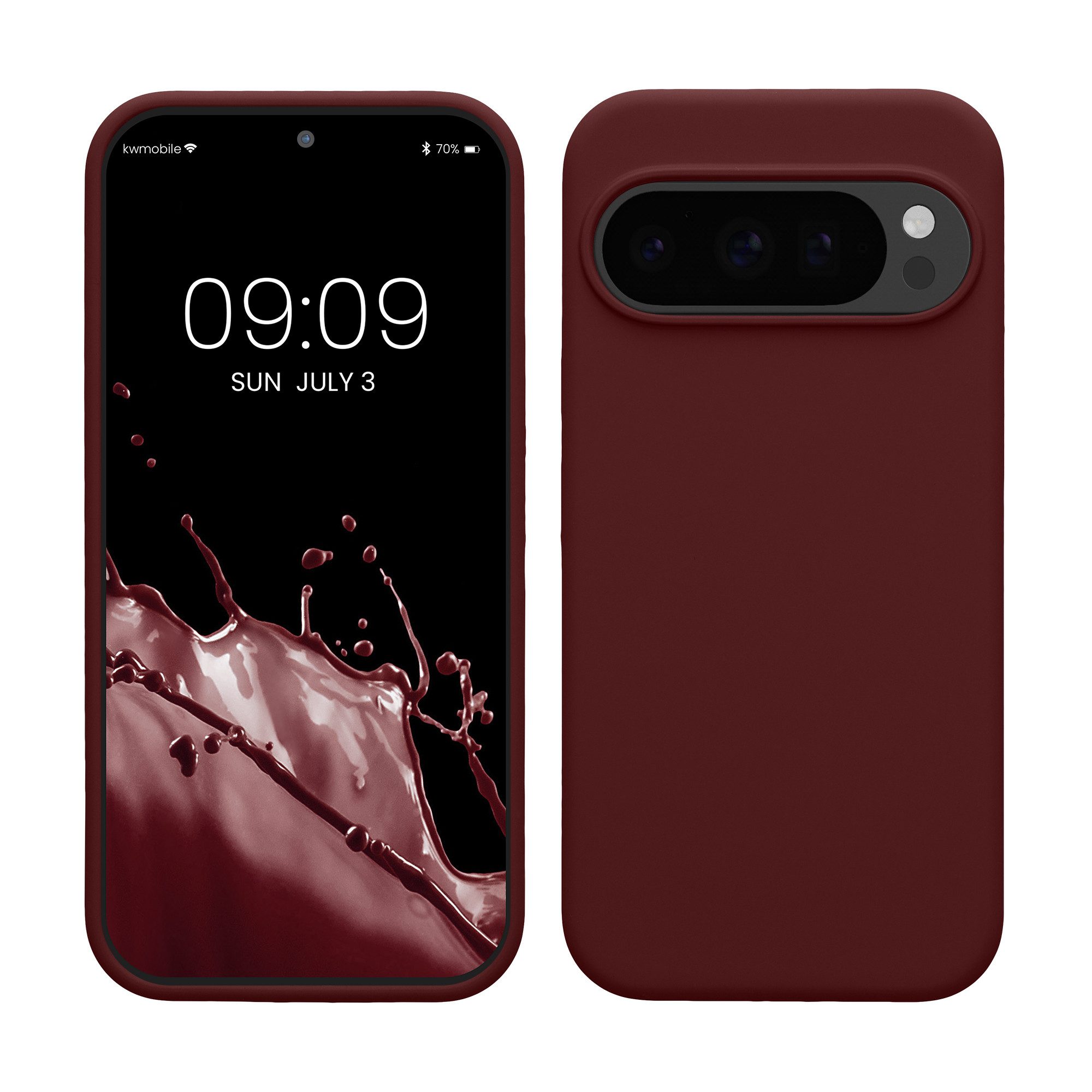 kwmobile Smartphone-Hülle Handyhülle für Google Pixel 10 / Pixel 10 Pro Hülle, Weiches Handy Silikon Case - Schutzhülle Cover
