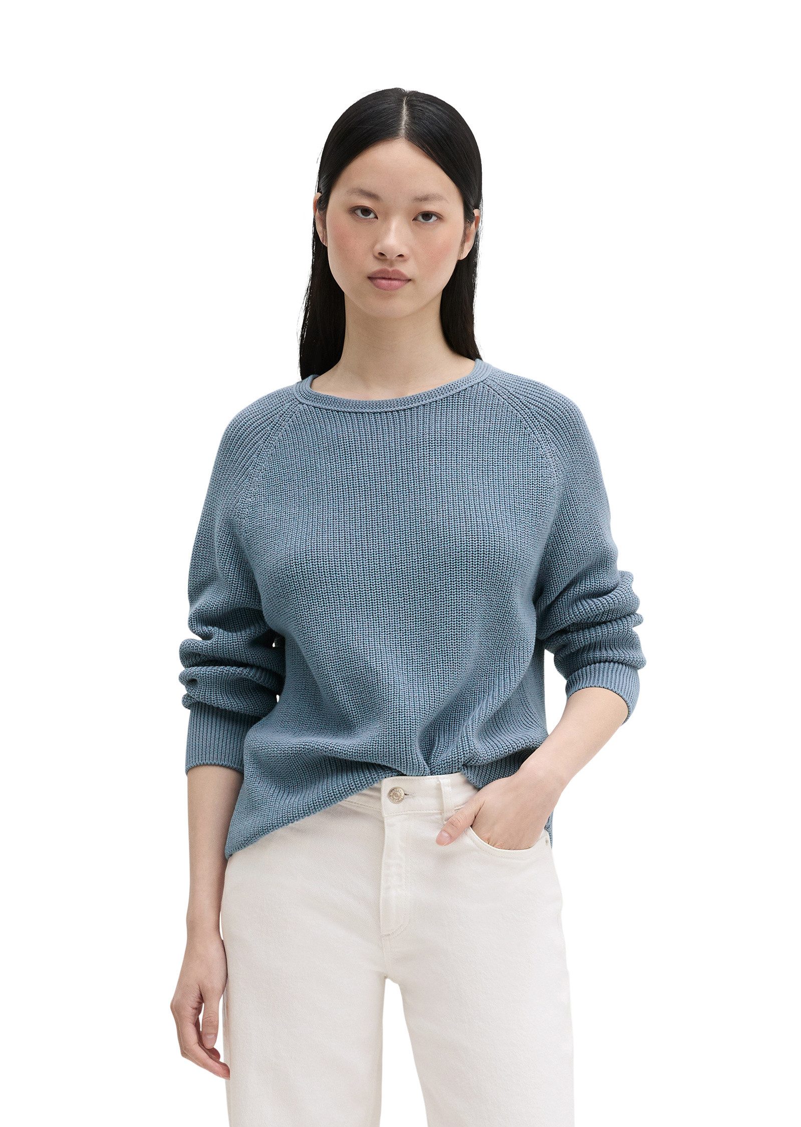 Marc O'Polo Strickpullover aus Heavy-Weight-Organic-Cotton