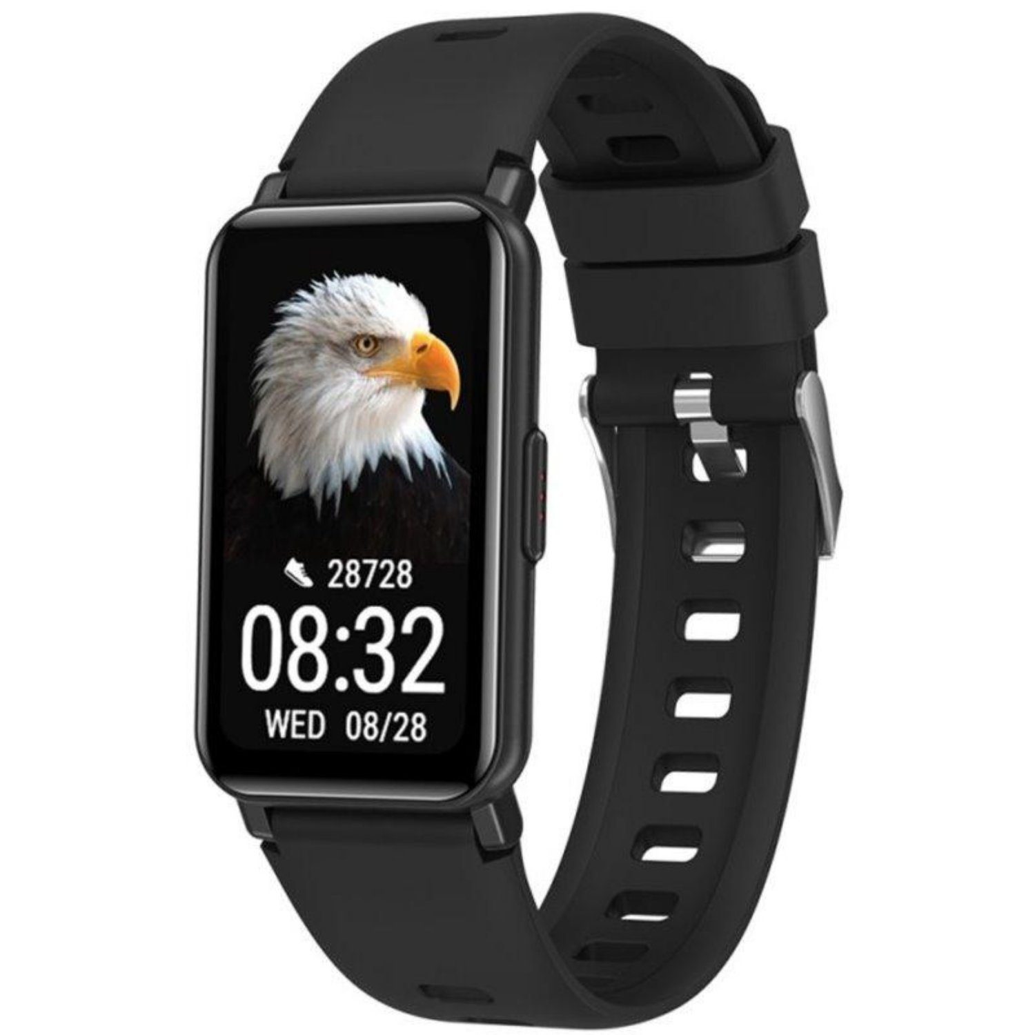 Maxcom Fitness-Tracker Maxcom Vitality Plus Fitness Tracker Schwarz (1-tlg)