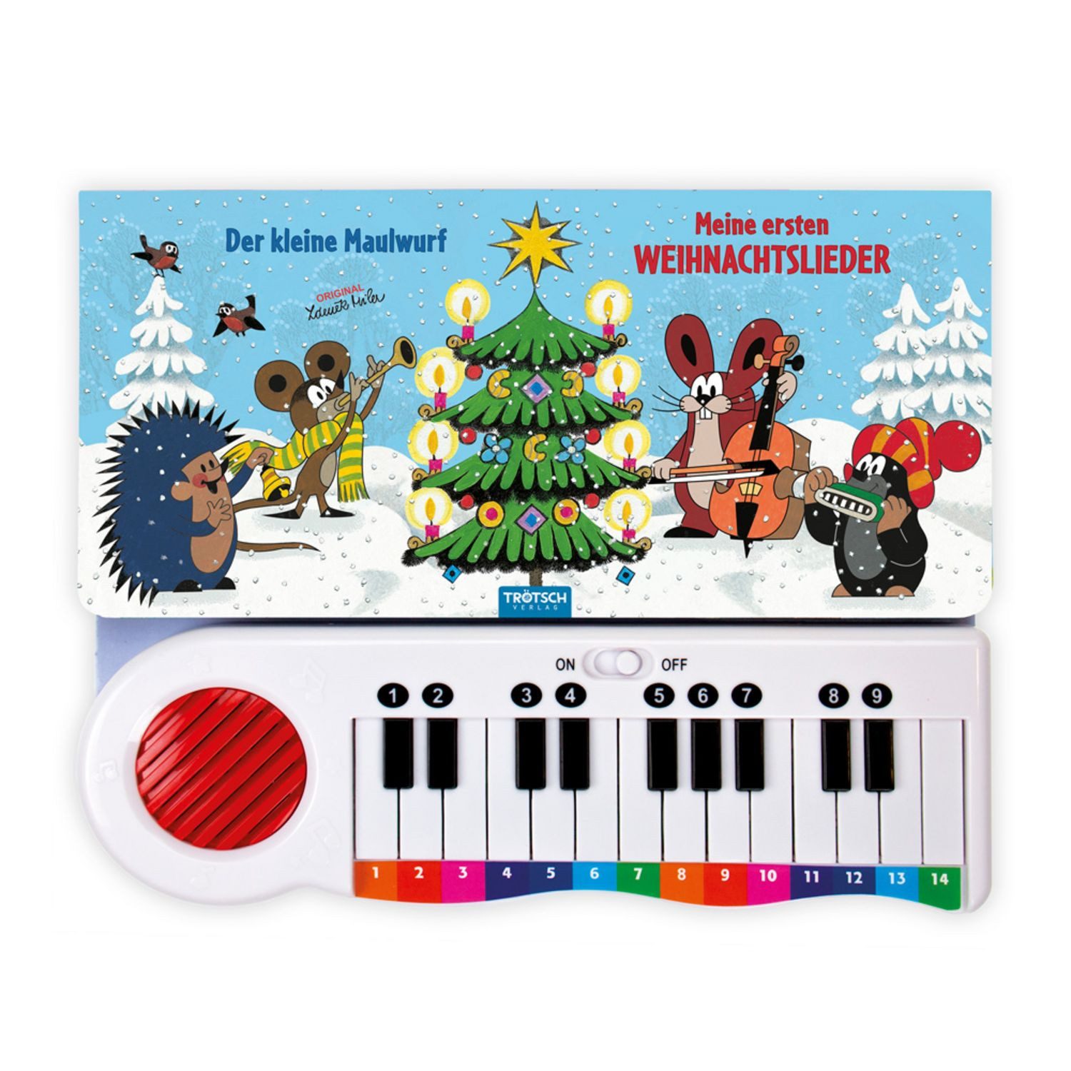 Trötsch Der kleine Maulwurf Klavierbuch Meine ersten Weihnachtslieder / diverse