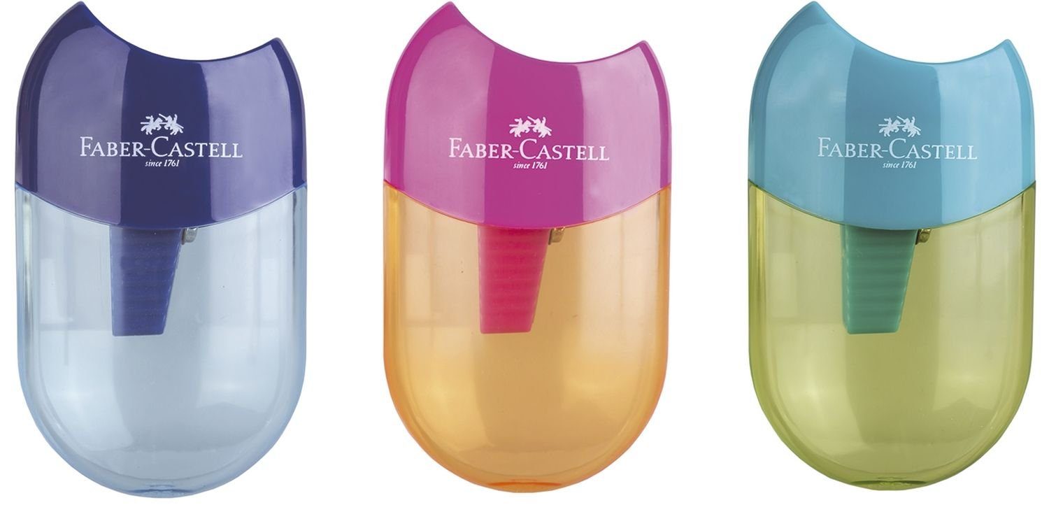 Faber-Castell Anspitzer Faber-Castell 183515Einfachspitzdose TREND 2019, im Display