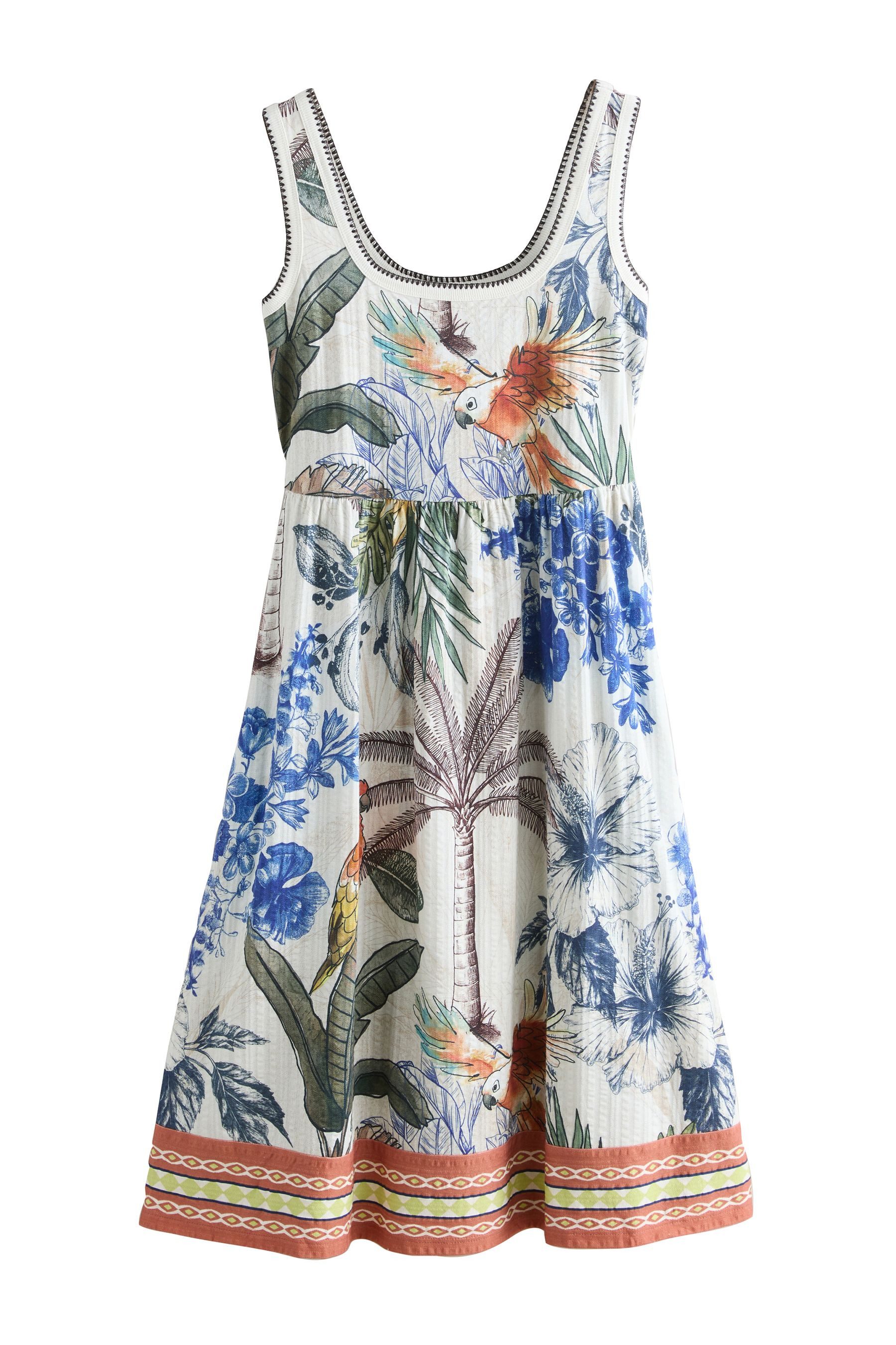 Next Midikleid Midi-Sommerkleid aus Jersey (1-tlg) günstig online kaufen