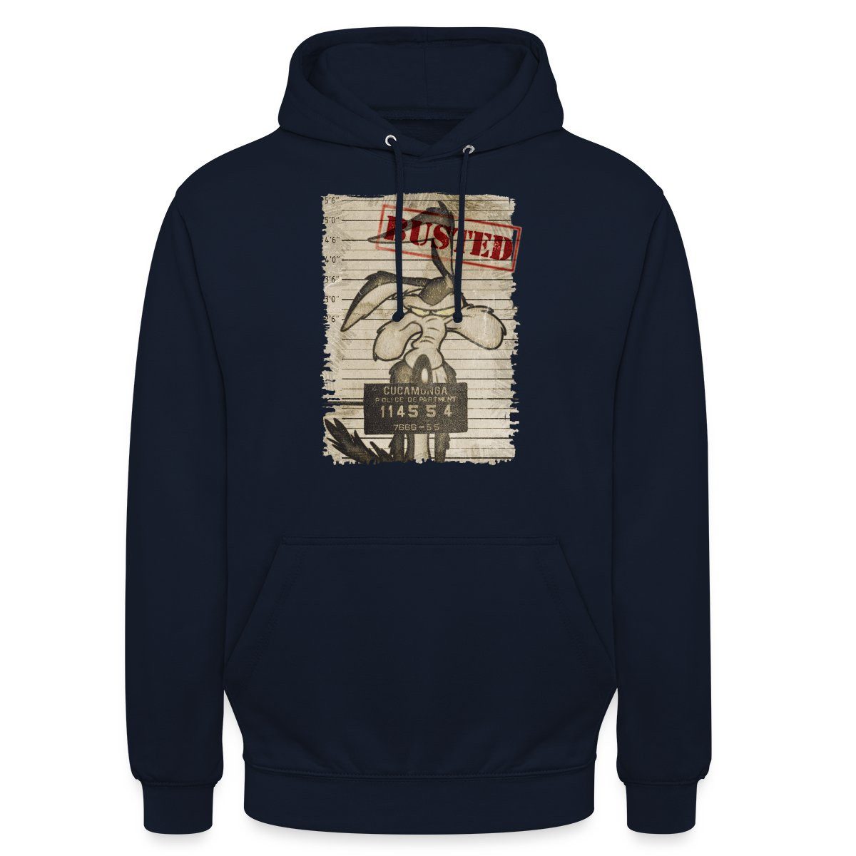 Hoodie Looney Tunes Wile E. Coyote Busted Unisex Hoodie
