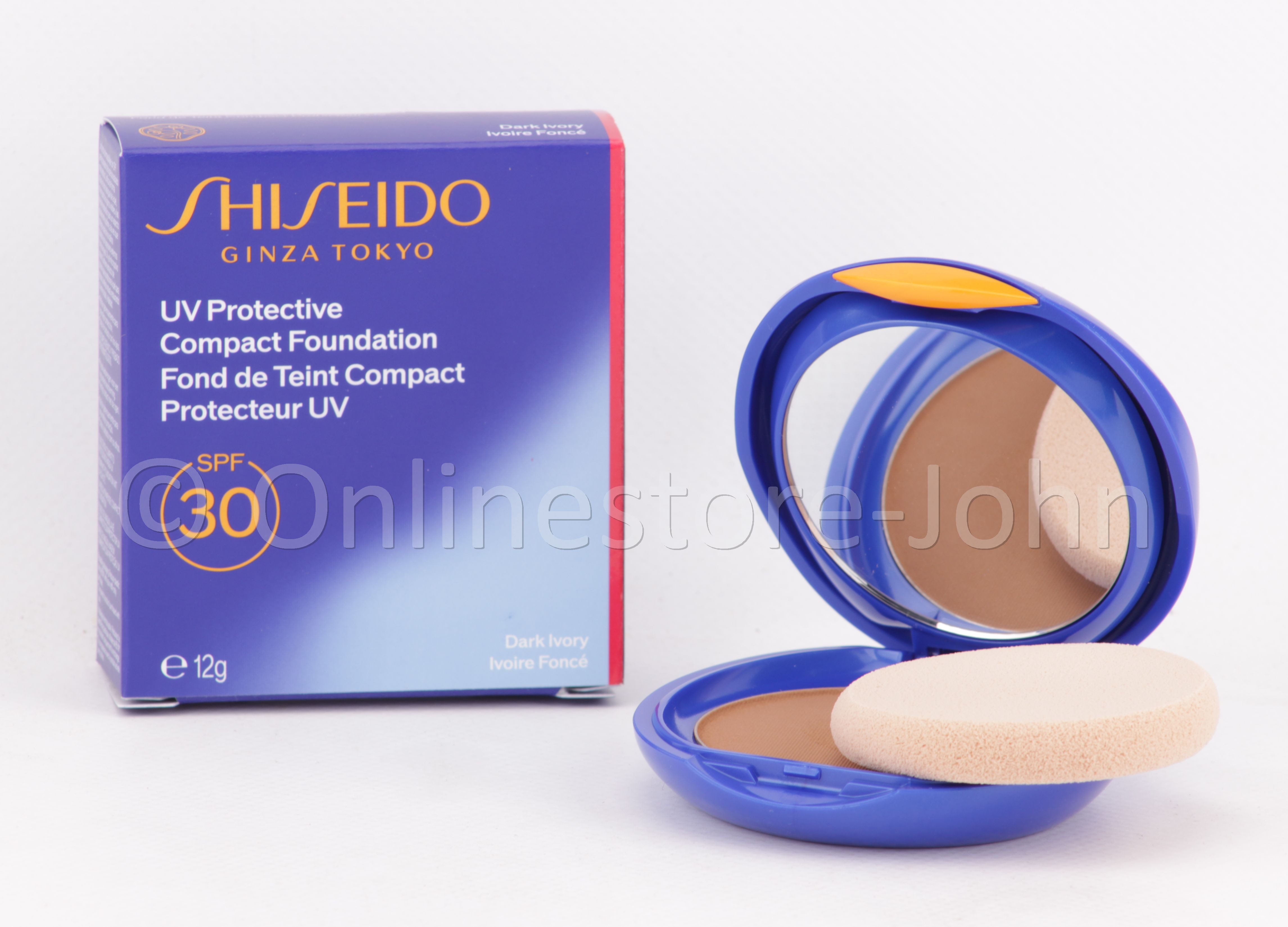 Foundation Sun / UV Protective - Com­pact Foun­da­ti­on SPF 30 - Dark Ivory - 12g