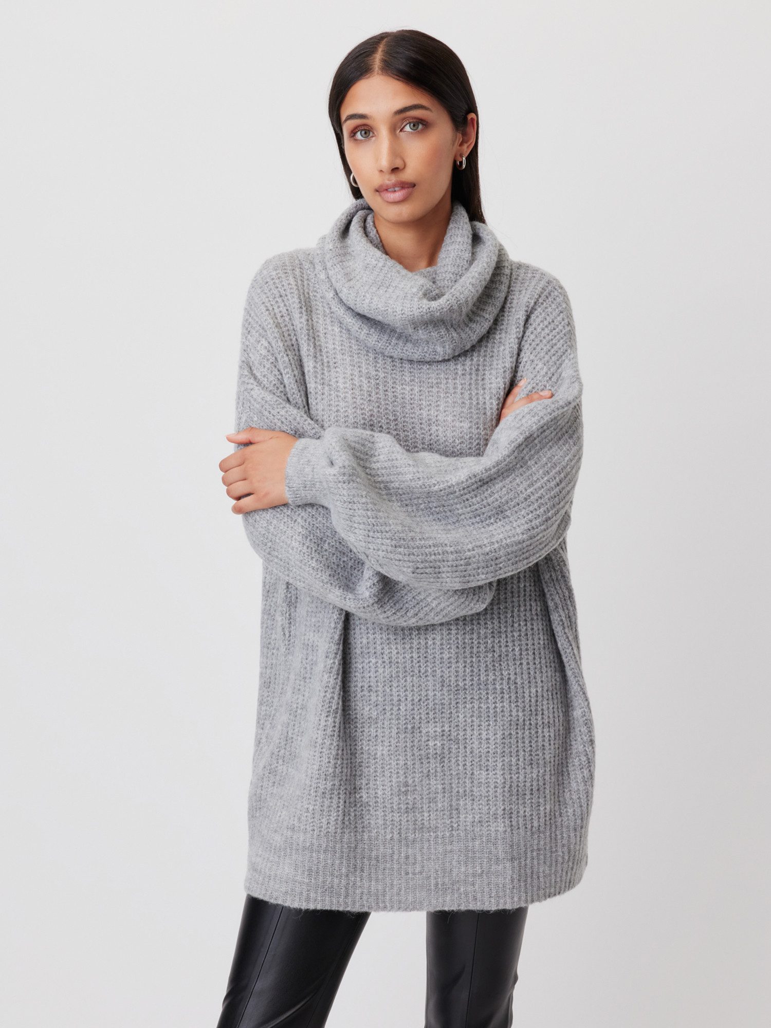LeGer Strickpullover Juna, LeGer by Lena Gercke Loose fit mit Rundhalsaussc günstig online kaufen