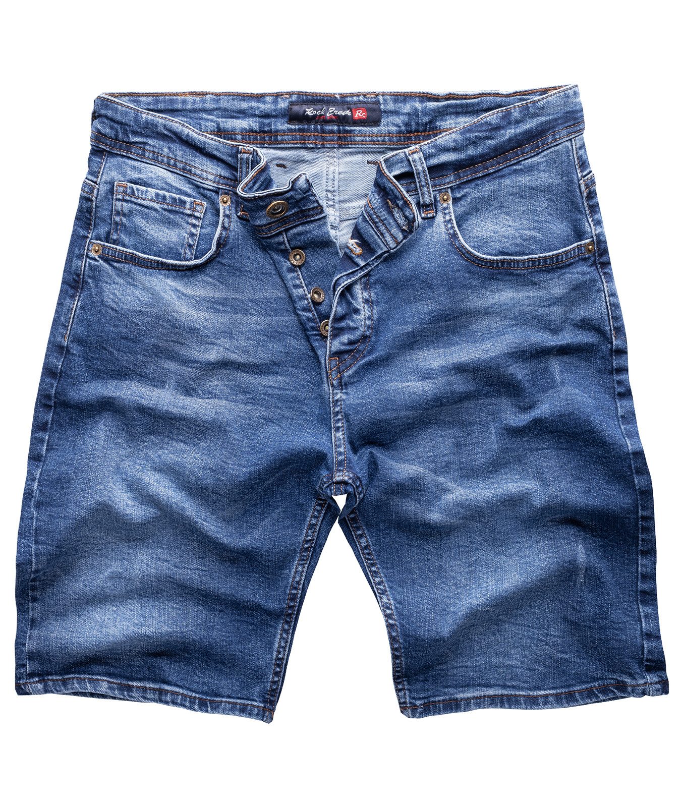 Rock Creek Jeansshorts Herren Jeansshorts Denim günstig online kaufen
