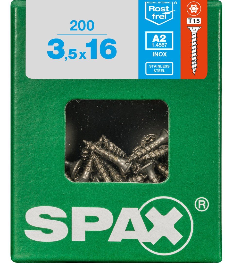 SPAX Holzbauschraube Spax Universalschrauben 3.5 x 16 mm TX 15 - 200