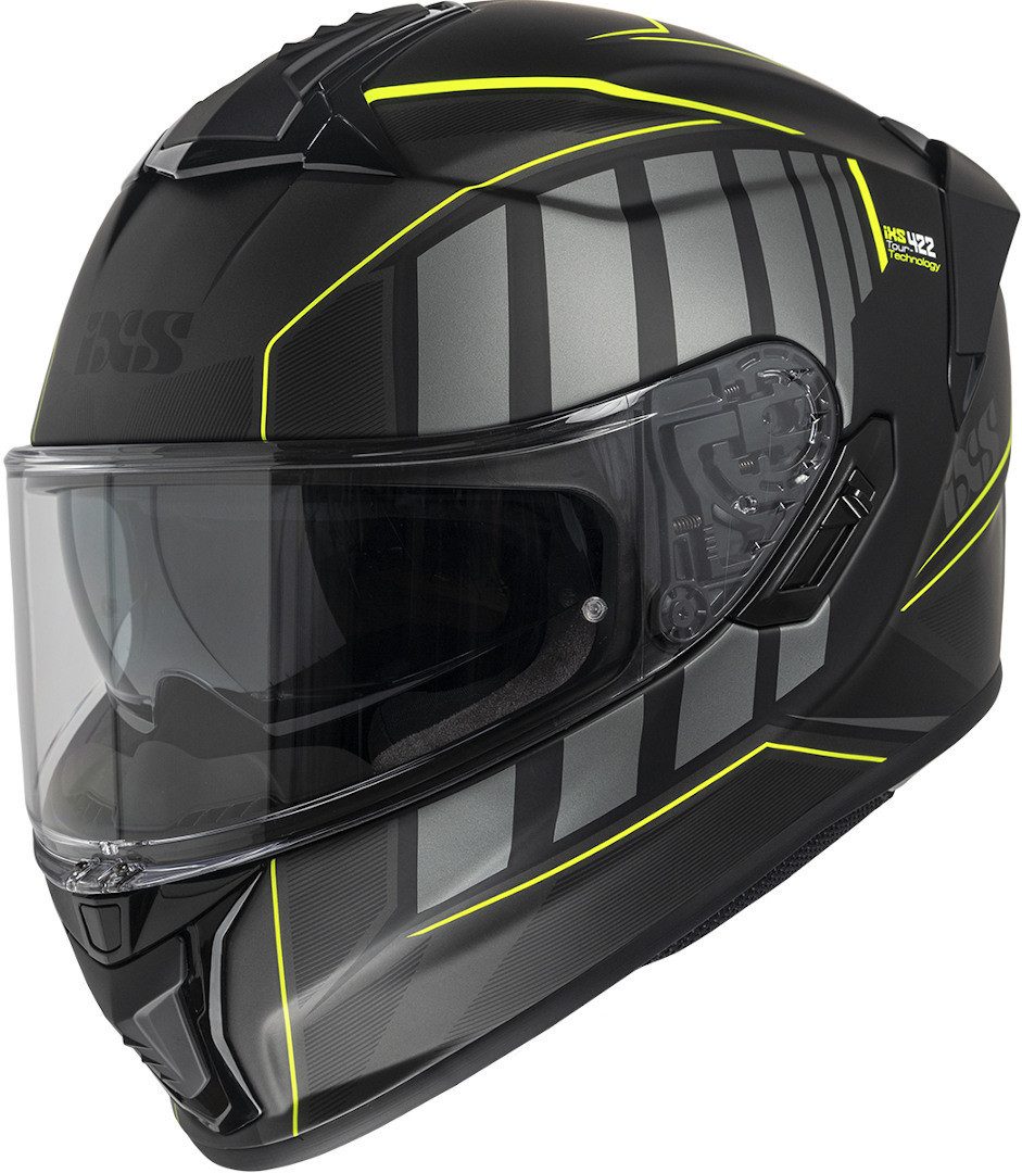 IXS Motorradhelm 422 FG 2.1 Helm, Integriertes Sonnenvisier
