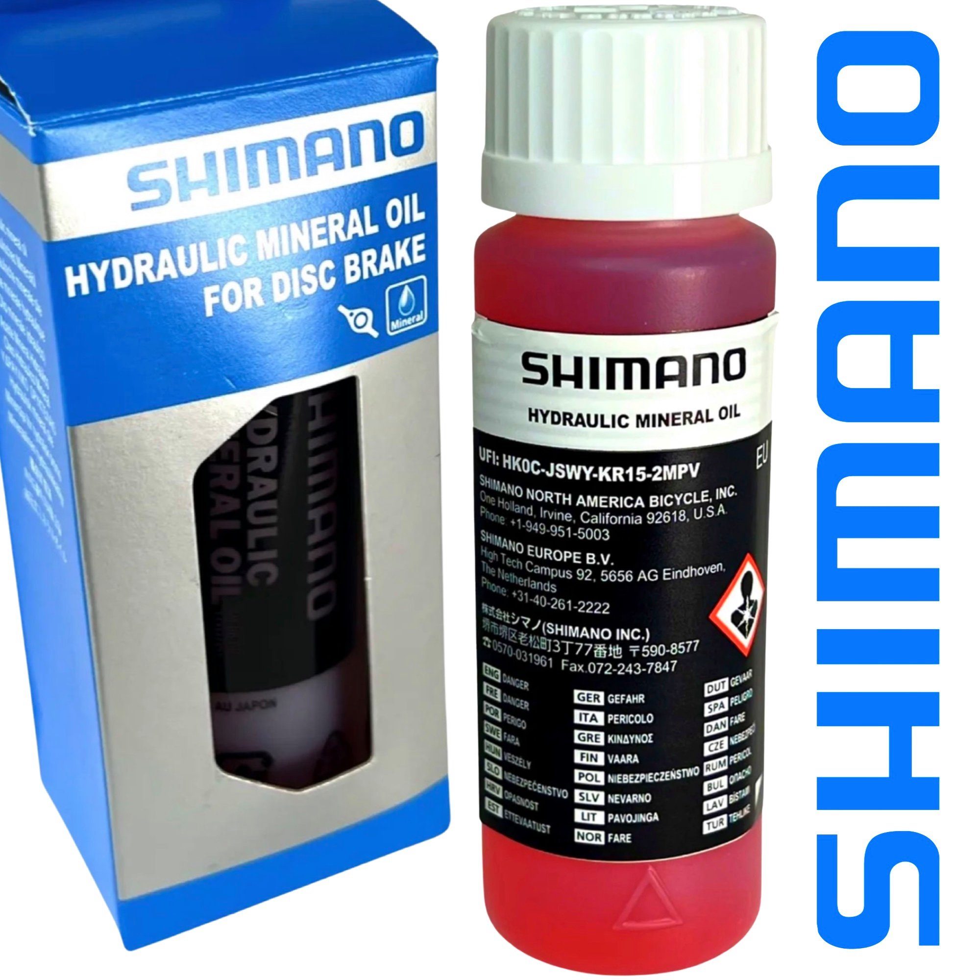 Shimano Shimano 100ml Hydraulik Mineralöl Fahrrad verpackt Fahrrad-Montageständer Scheibenbremsen