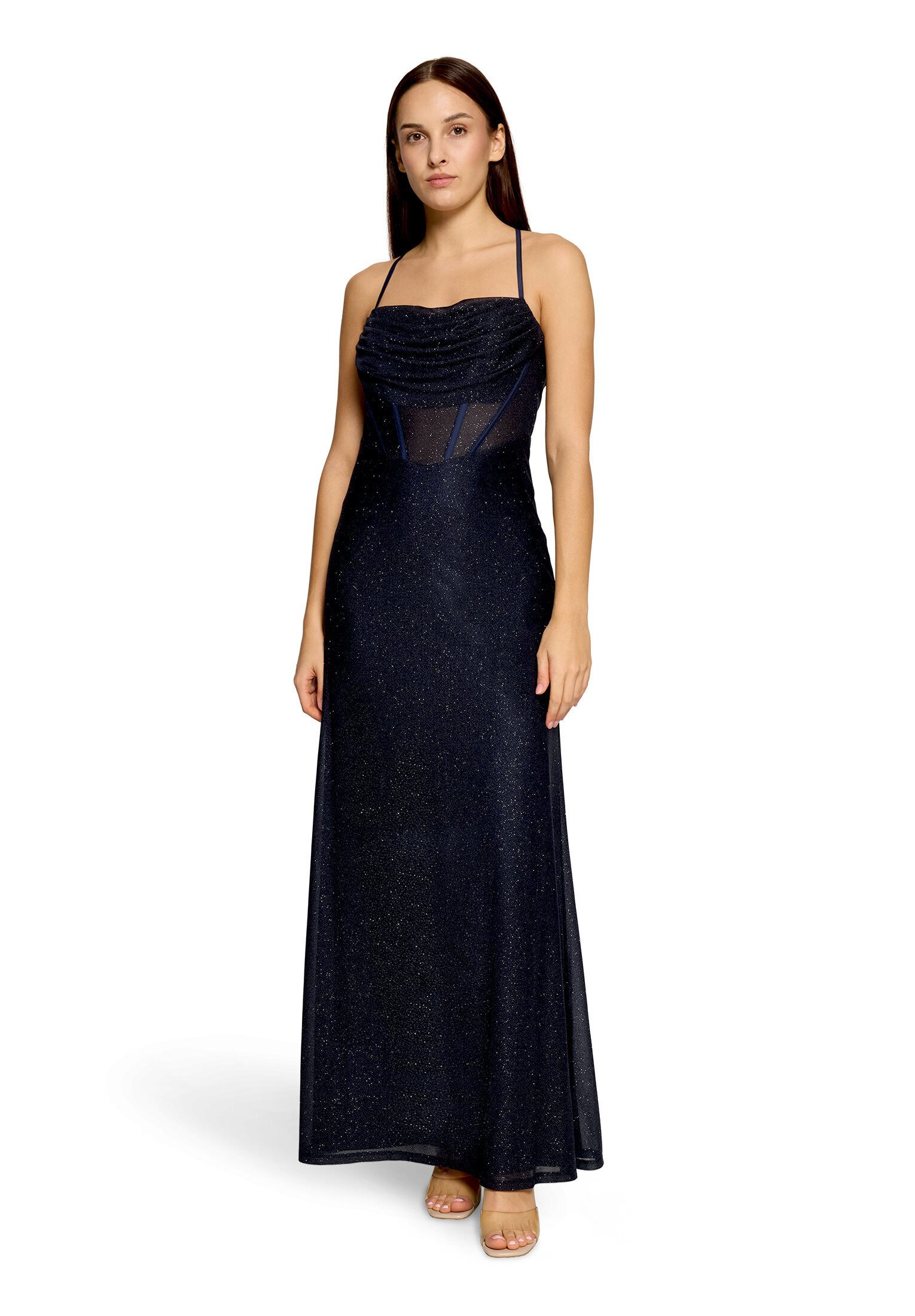 Vera Mont Abendkleid Damen im Glitzer-Look
