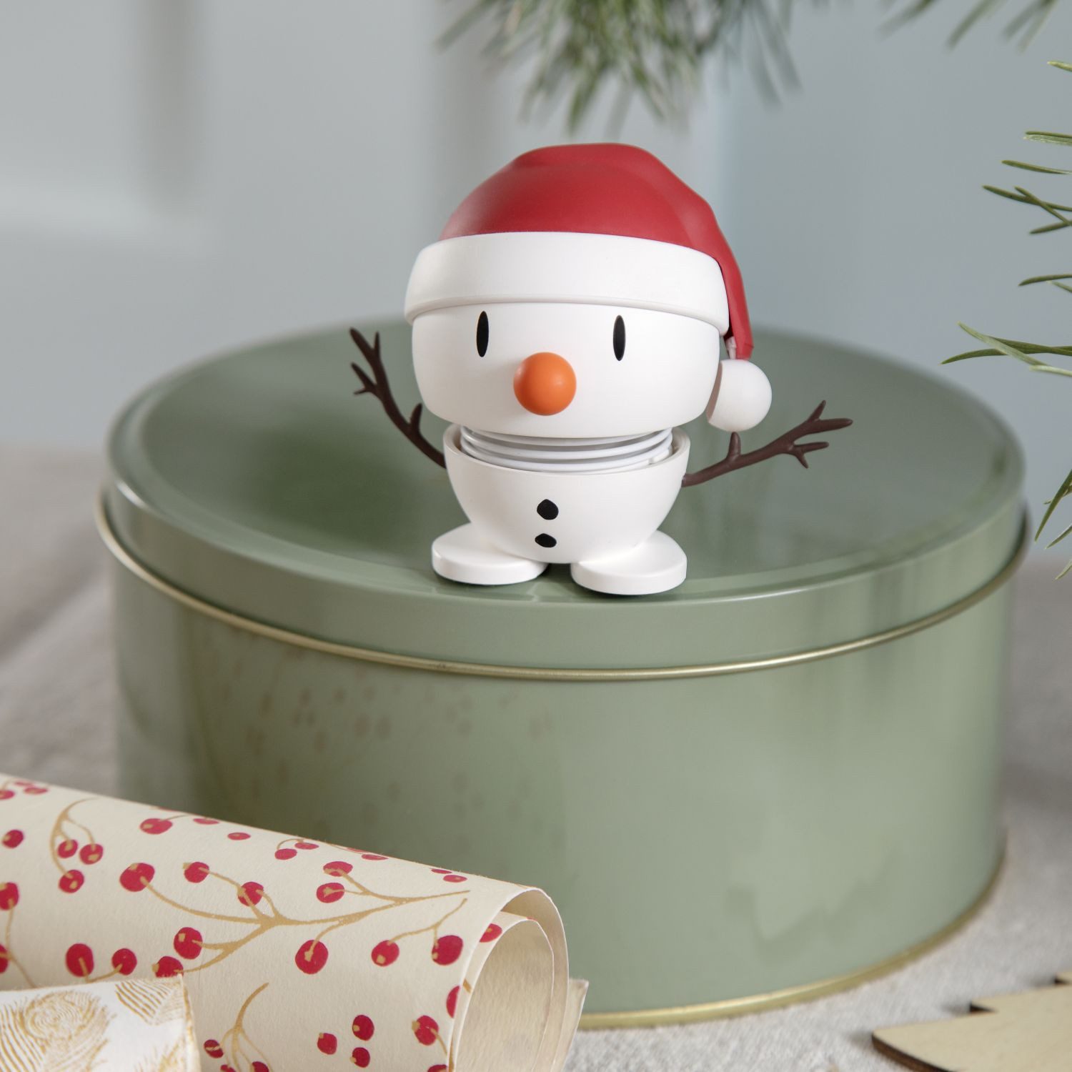 HOPTIMIST Weihnachtsfigur Soft Santa Snowman S günstig online kaufen