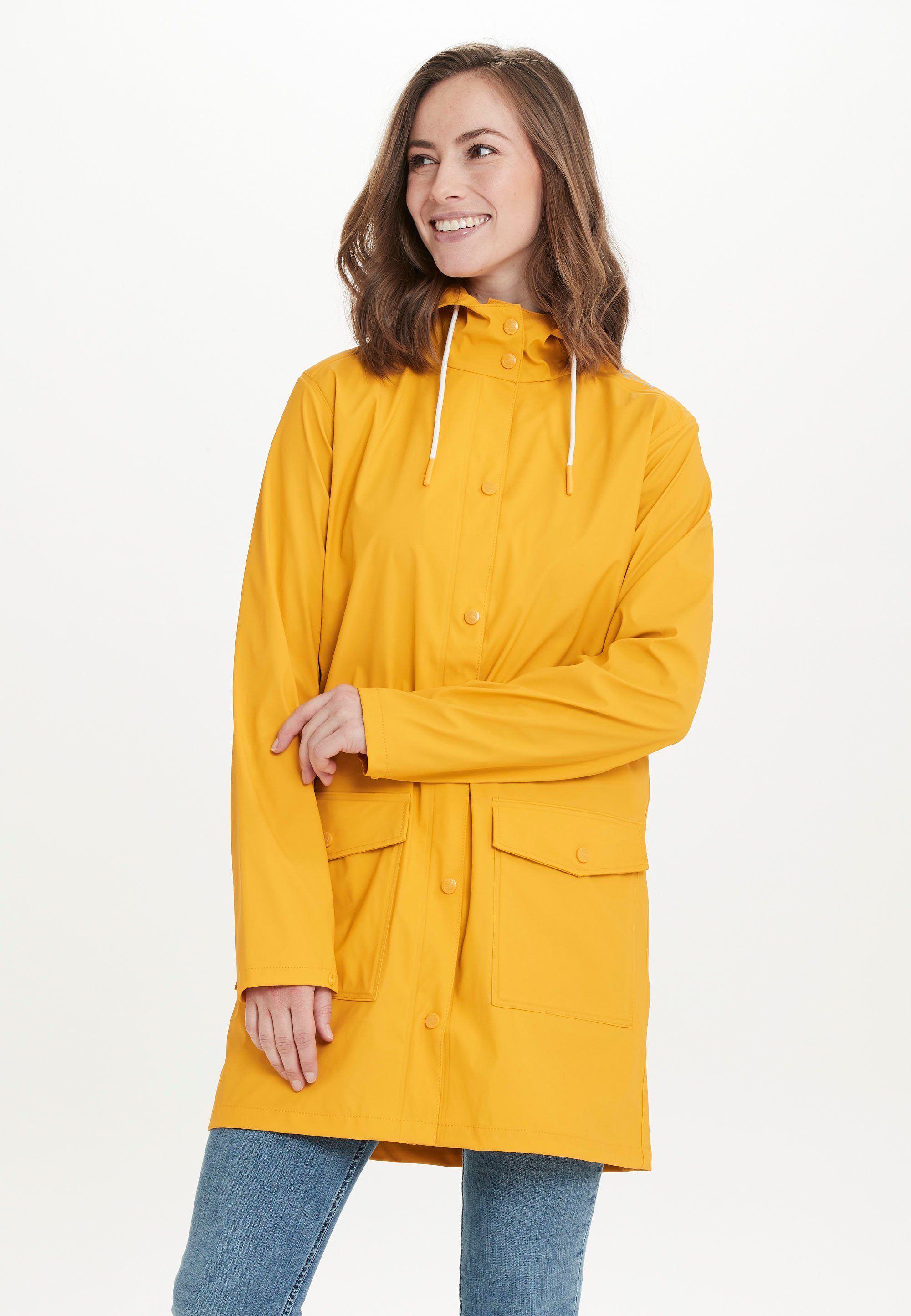 WEATHER REPORT Regenjacke TASS W W-PRO Regenausstattung gelb mit 5000 hochwertiger