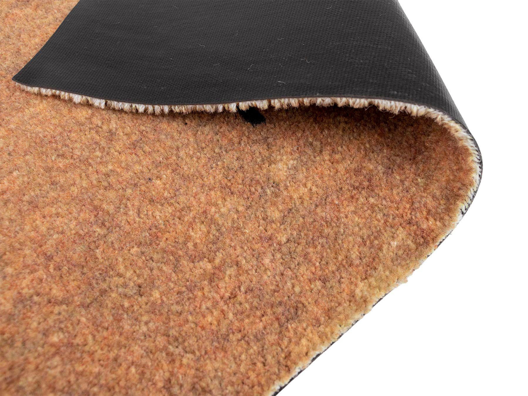 Fußmatte Schmutzfangmatte COUNTRY, mit Primaflor-Ideen rutschhemmend, Kokos-Optik, Höhe: mm, Hey, Schmutzfangmatte, 7 Spruch, waschbar in Textil, rechteckig