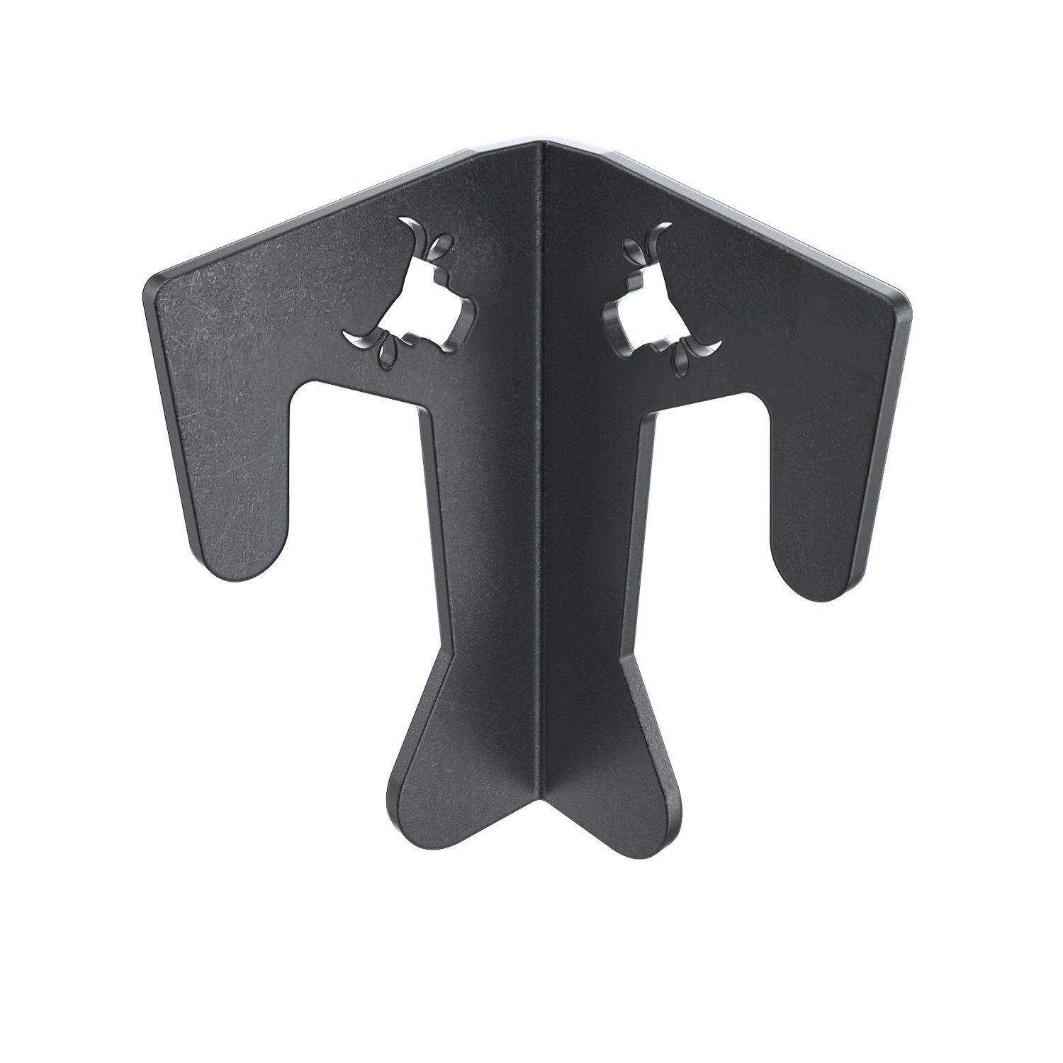 tuning-art Grillplatte AL-02-7 Abstandshalter Set für Grillring Feuertonne Kugelgrill Metall