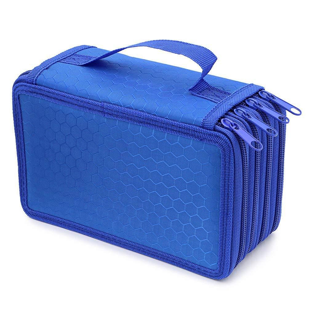 Federmäppchen Federtasche,Große Kapazität Bleistift Tasche 72 Buchsen