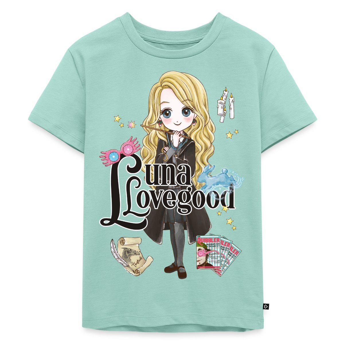 Spreadshirt T-Shirt Harry Potter Luna Lovegood Kinder Premium T-Shirt (1-tlg)