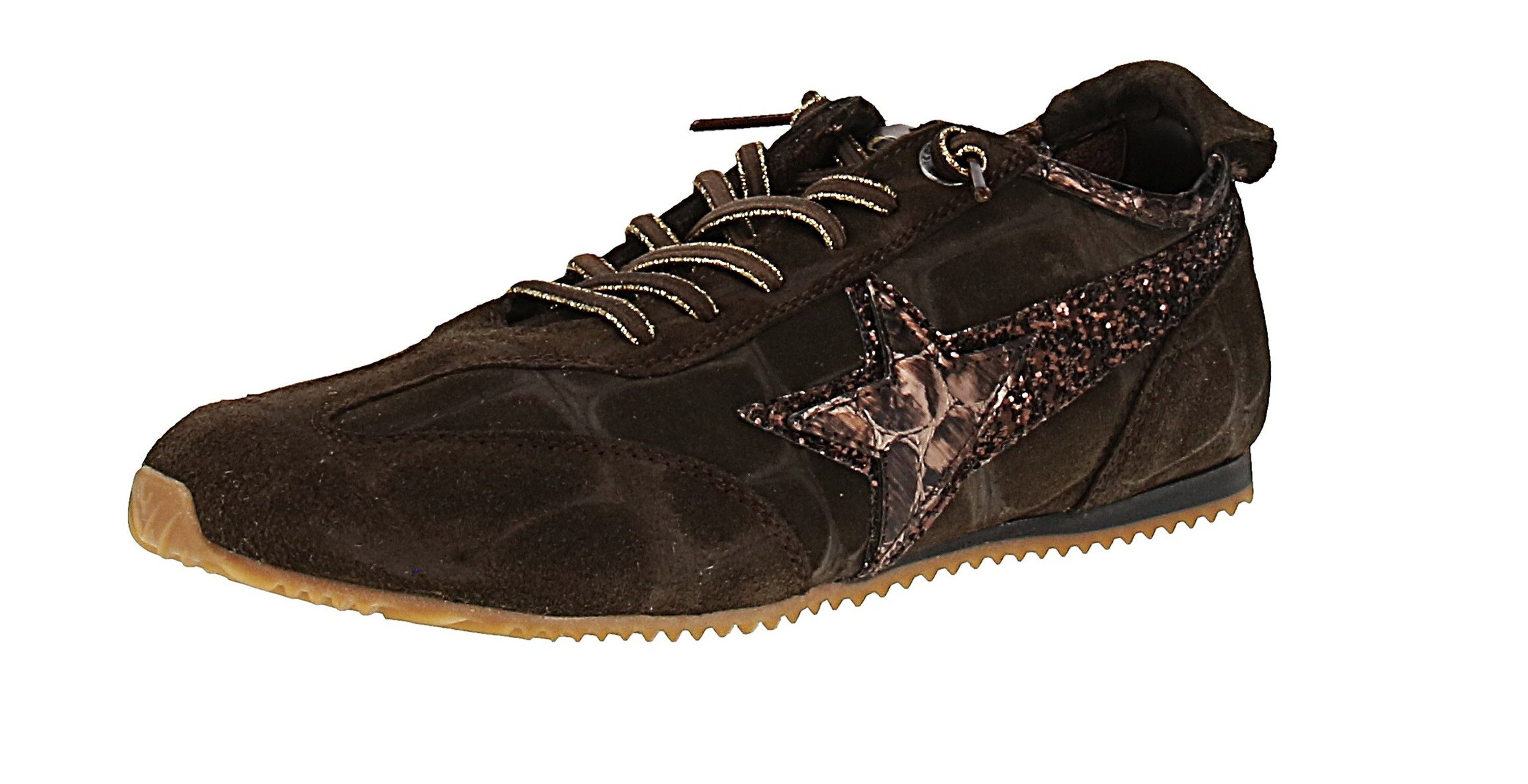 Cetti Cetti C-1409 SRA INV27 - Damen Sneaker - Ante-Cocco-Coffee Sneaker