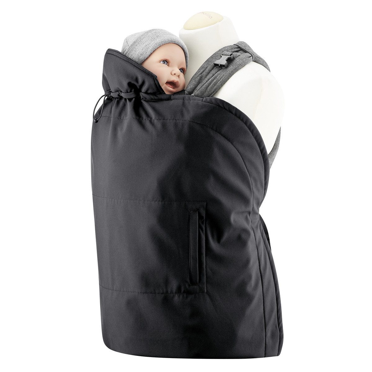 Babytrage, Softshell Baby Tragecover "Allrounder", Baby Wetterschutz