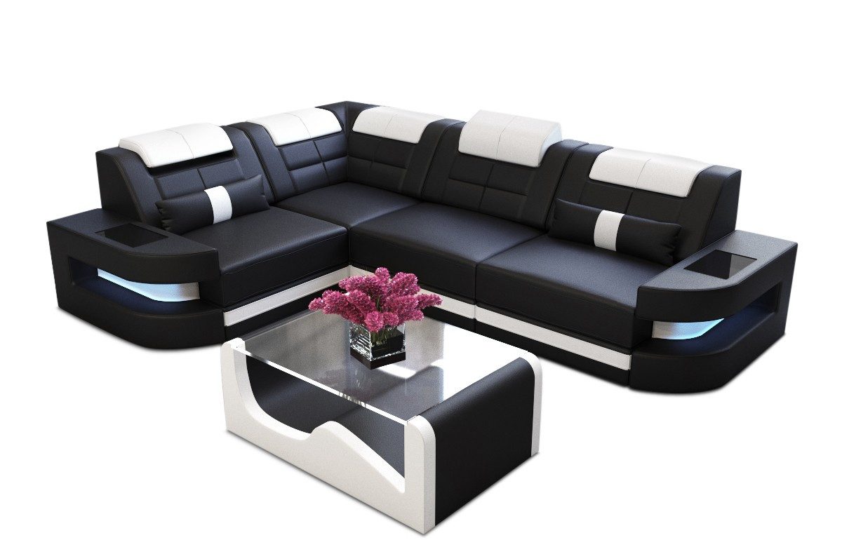 Sofa Dreams Ecksofa Ledercouch Sofa Leder günstig online kaufen