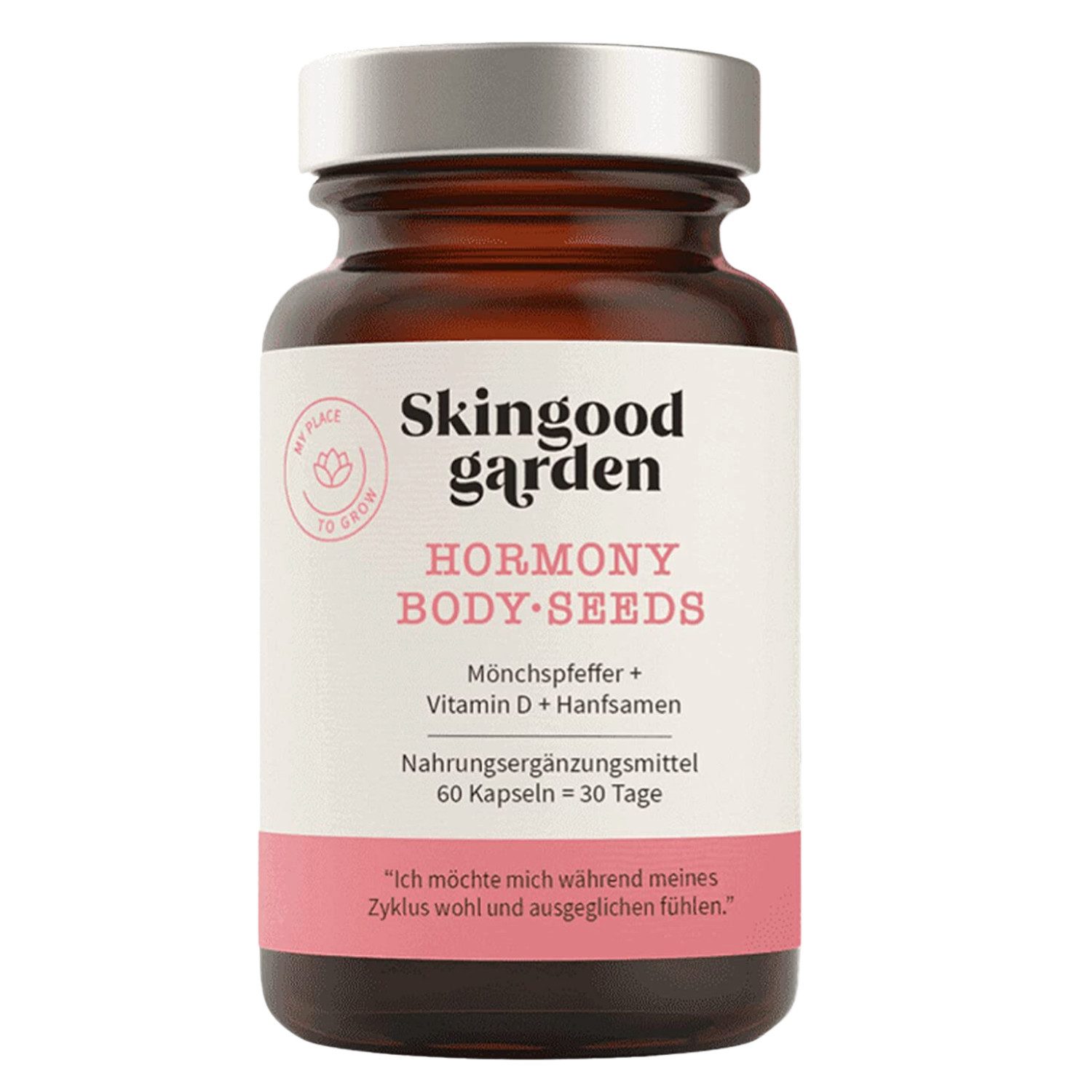 Skingood Garden Skingood Garden Hormony mit Mönchspfeffer, Vitamin B6 - 60 Kapseln Kapseln