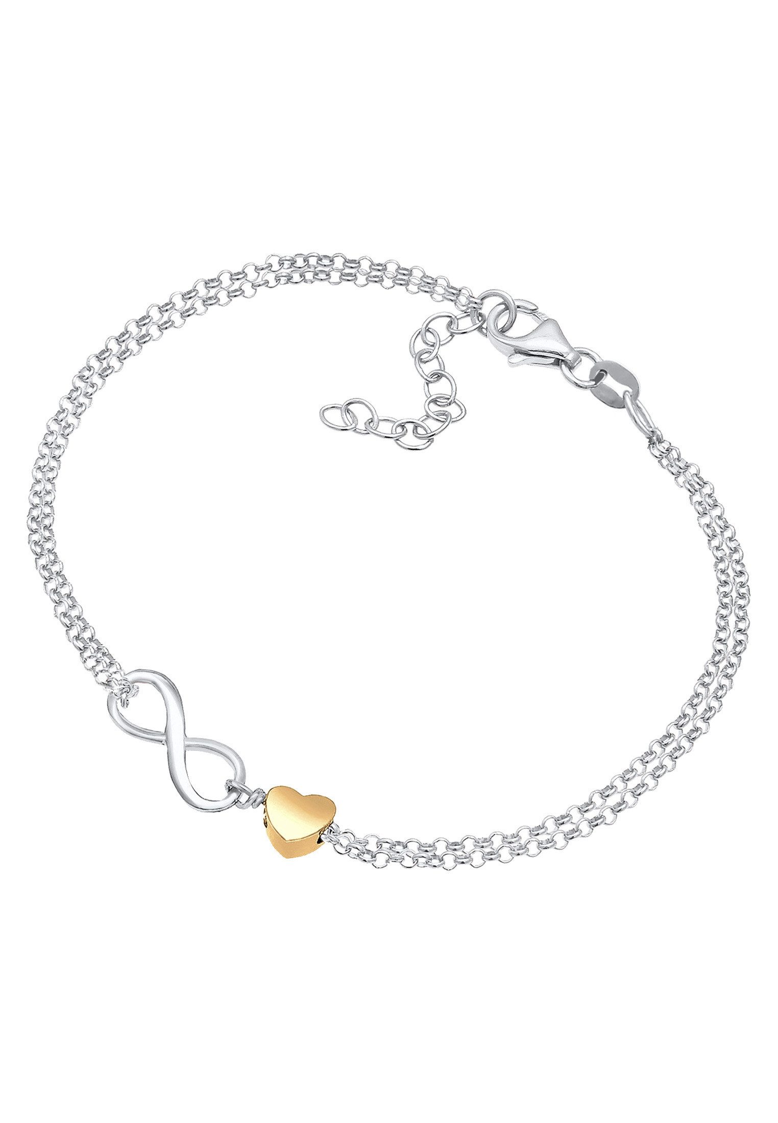 Elli Armband Herz Unendlichkeit Infinity 925 günstig online kaufen