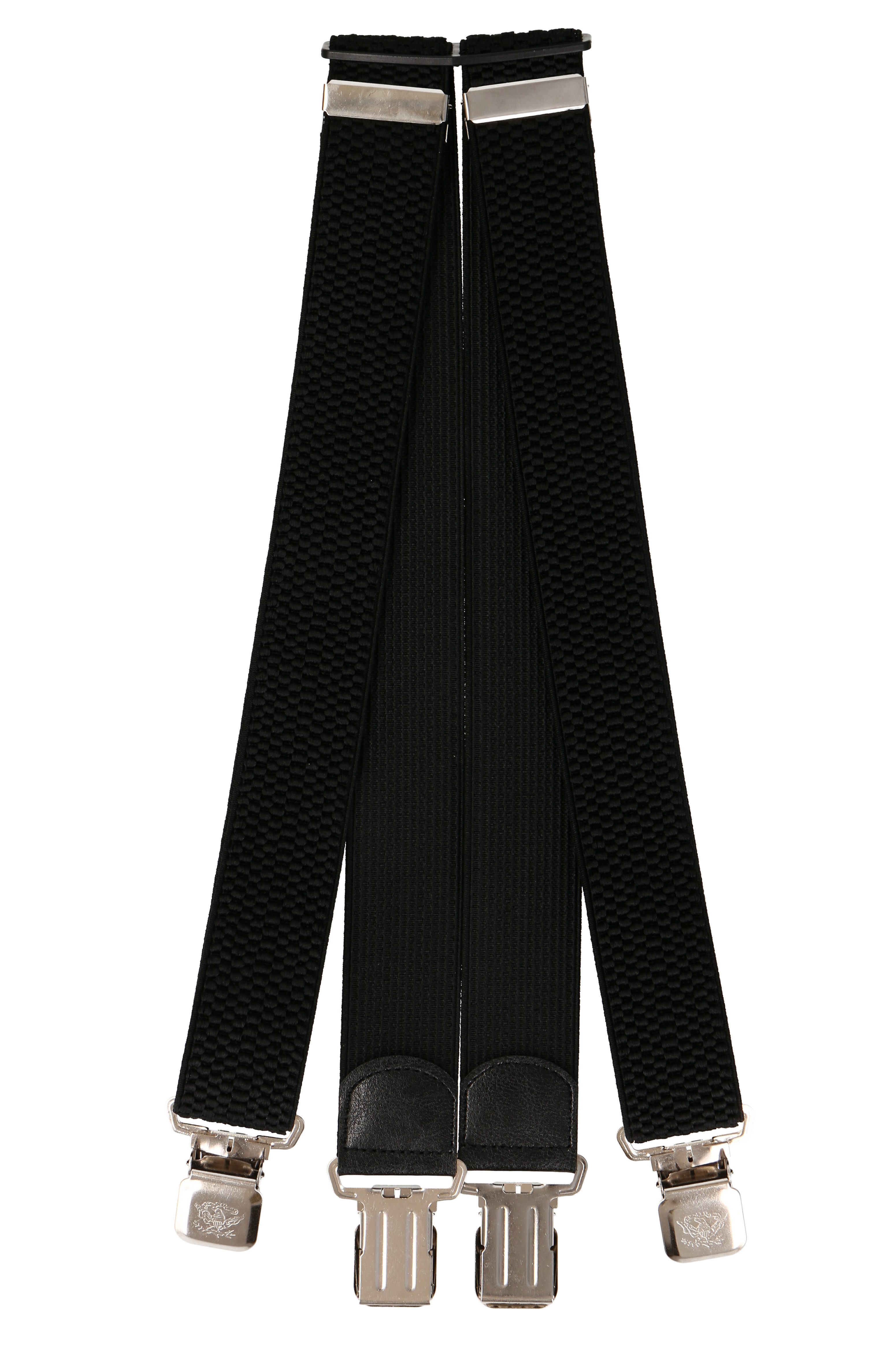 ZUKUNFTSENKEL Hosenträger Starker Hosenträger 4cm breite X-Form verstellbar Herren und Damen 4 extra starke Clips
