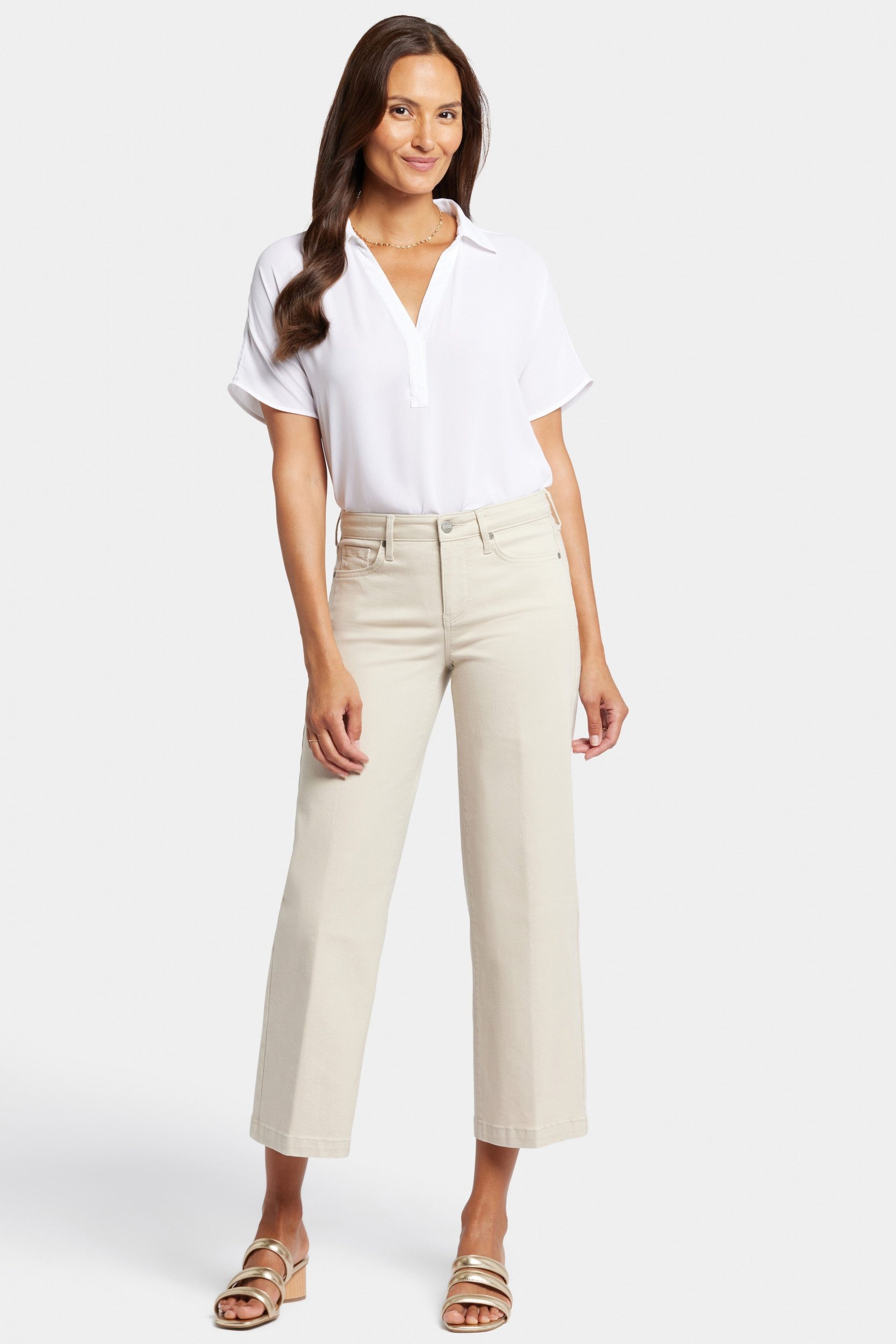 NYDJ Weite Jeans Teresa Wide Leg Ankle Jeans